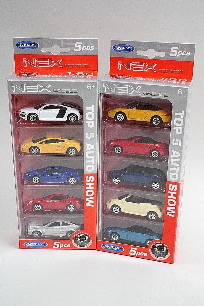 Amazon | WELLY 1/64 NEX MODELS W モダンオープンカー ミニカー