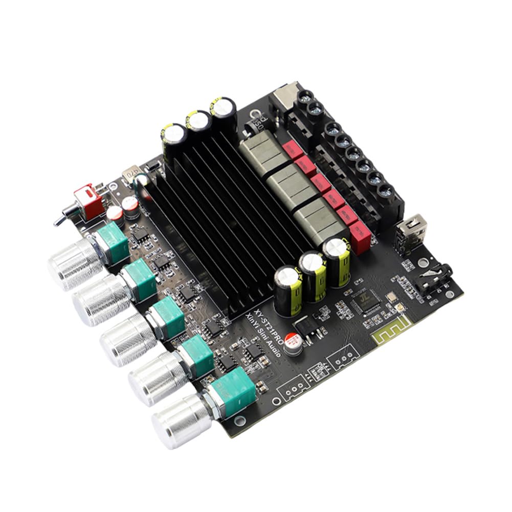 XY-ST21PRO Kompakt 2.1 Kanal TPA3255 BT Dijital Güç Amplifikatörü