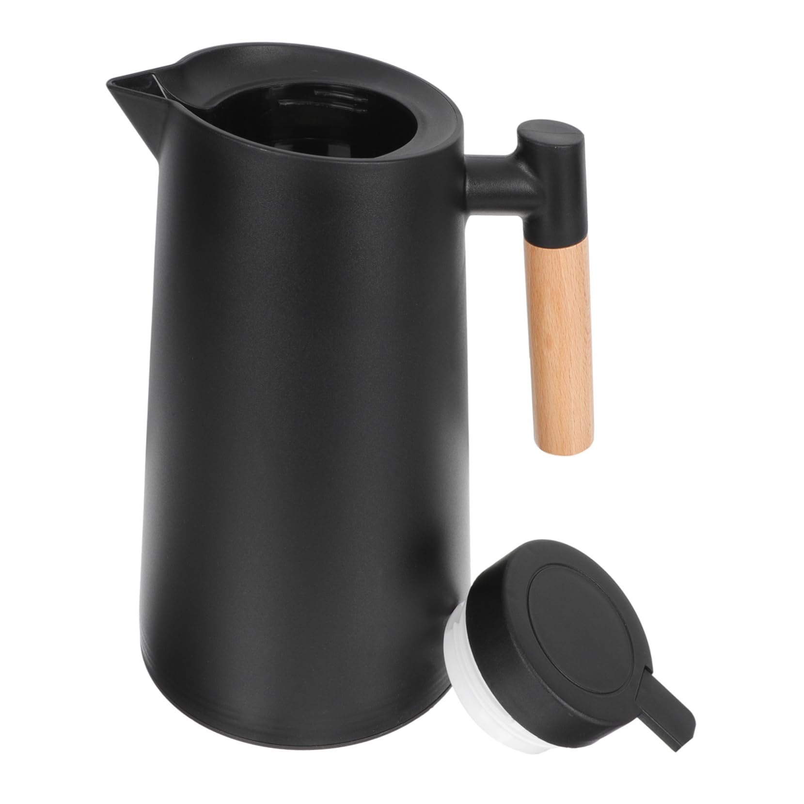 Ciieeo Nordic Style Insulated Thermal Carafe with Handle Portable Hot Water Kettle for Tea Inner for Home Use Finish