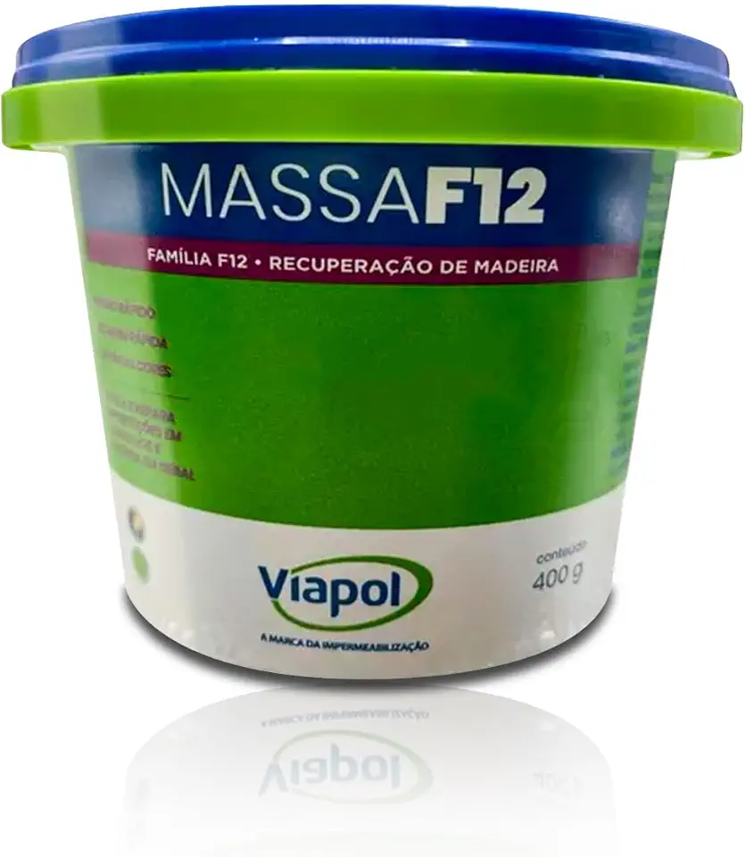 Massa Para Madeira F12 400g Branca