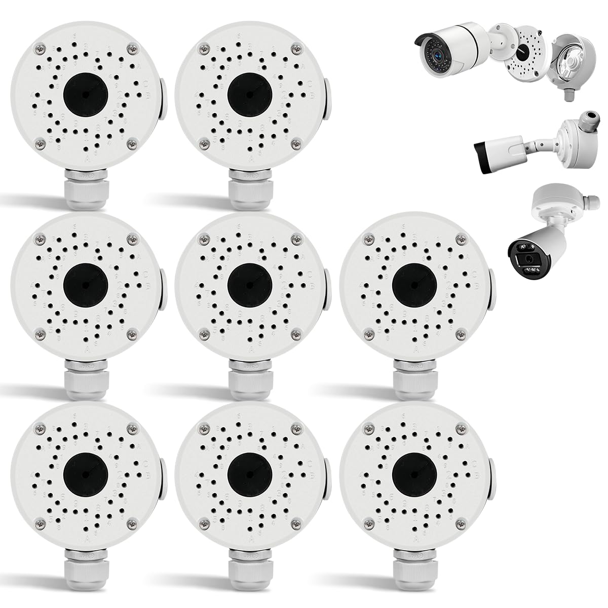 Nuovo aggiornamento scatola di giunzione impermeabile 8PCS (xiaosan)