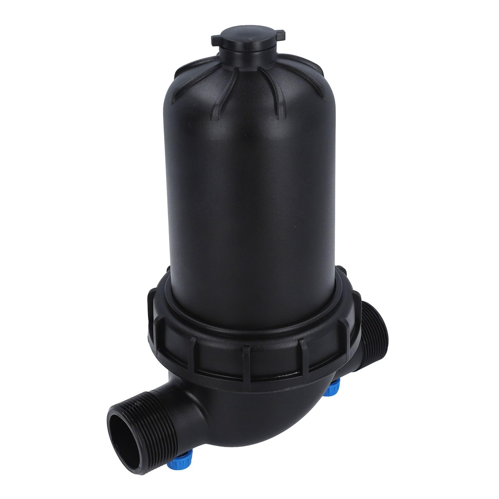Wakects Filtro per Irrigazione a Goccia da Giardinaggio, Filtro per Irrigazione di Tipo T Resistente Ai Raggi Facile da Pulire per Paesaggio (Filtro a Disco da 1,5 Pollici)