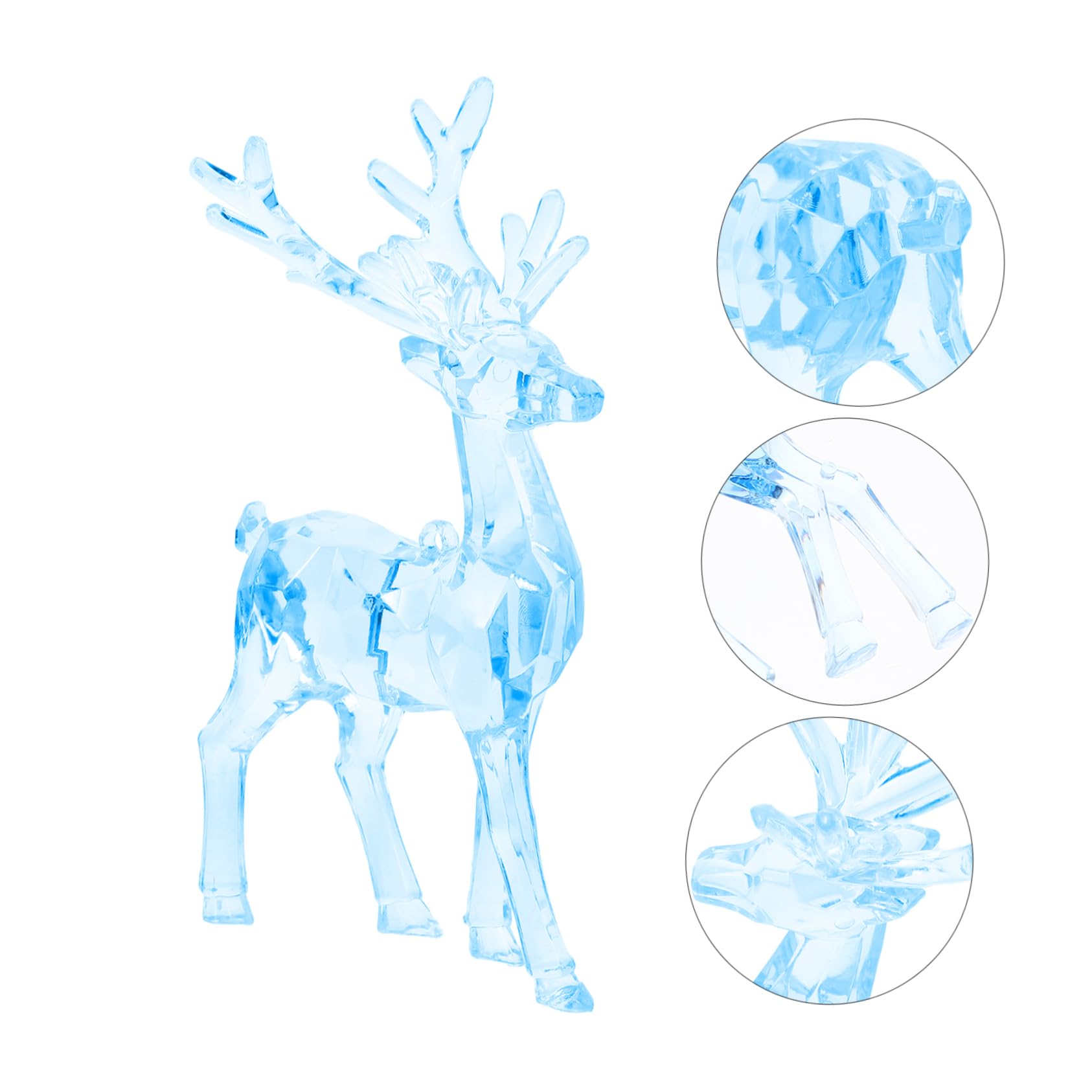ABOOFAN Set Di 4 Ornamenti Per Albero Di Natale A Forma Di Pendenti in Acrilico A Forma Di Per Decorazioni Natalizie 2 Pezzi * 4