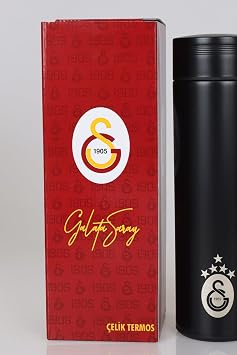 Galatasaray Dekomus Cep Defteri Hediyeli Lisanslı Çelik Termos 500 mL