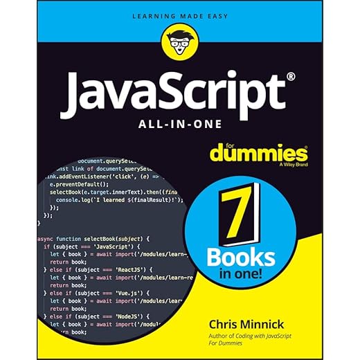 JavaScript All-in-One For Dummies (English Edition)