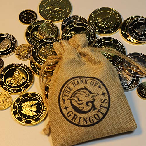 Gringott Guidata Jin Argento SIC Money Bag Natale