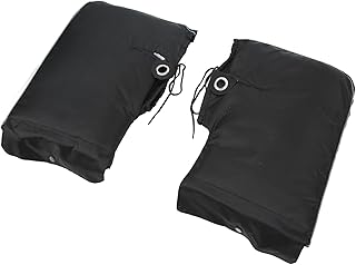 1 par de luvas de guidão de motocicleta à prova de vento luvas de guidão de motocicleta luvas de inverno abafadores capa reflexiva para guidão aquecedores de mão para homens mulheres moto moto