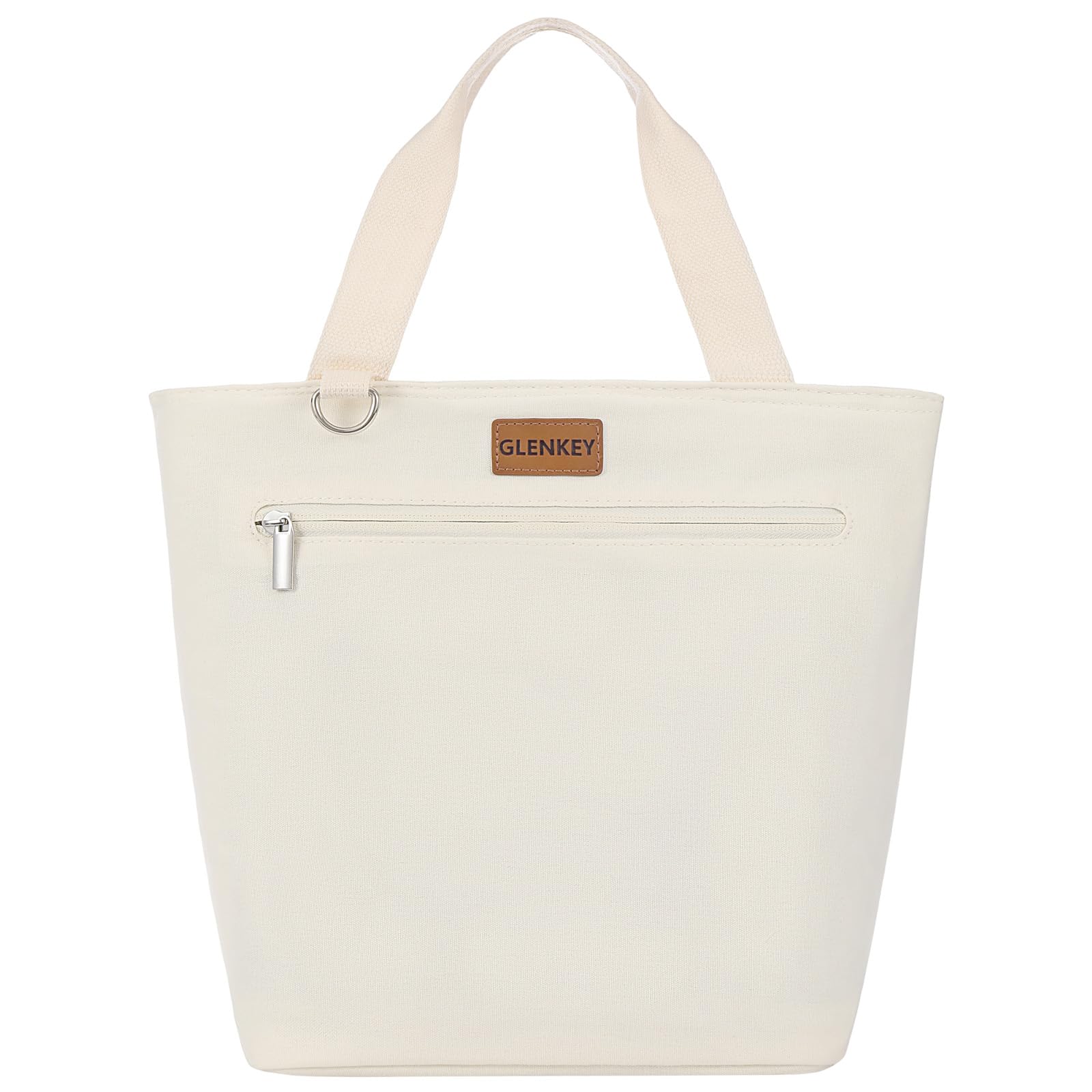 GLENKEY Elegante borsa termica per il pranzo, morbida borsa termica per il pranzo da donna, grande, semplice, riutilizzabile, a prova di perdite, per adulti, lavoro, picnic, viaggi all'aperto, colore