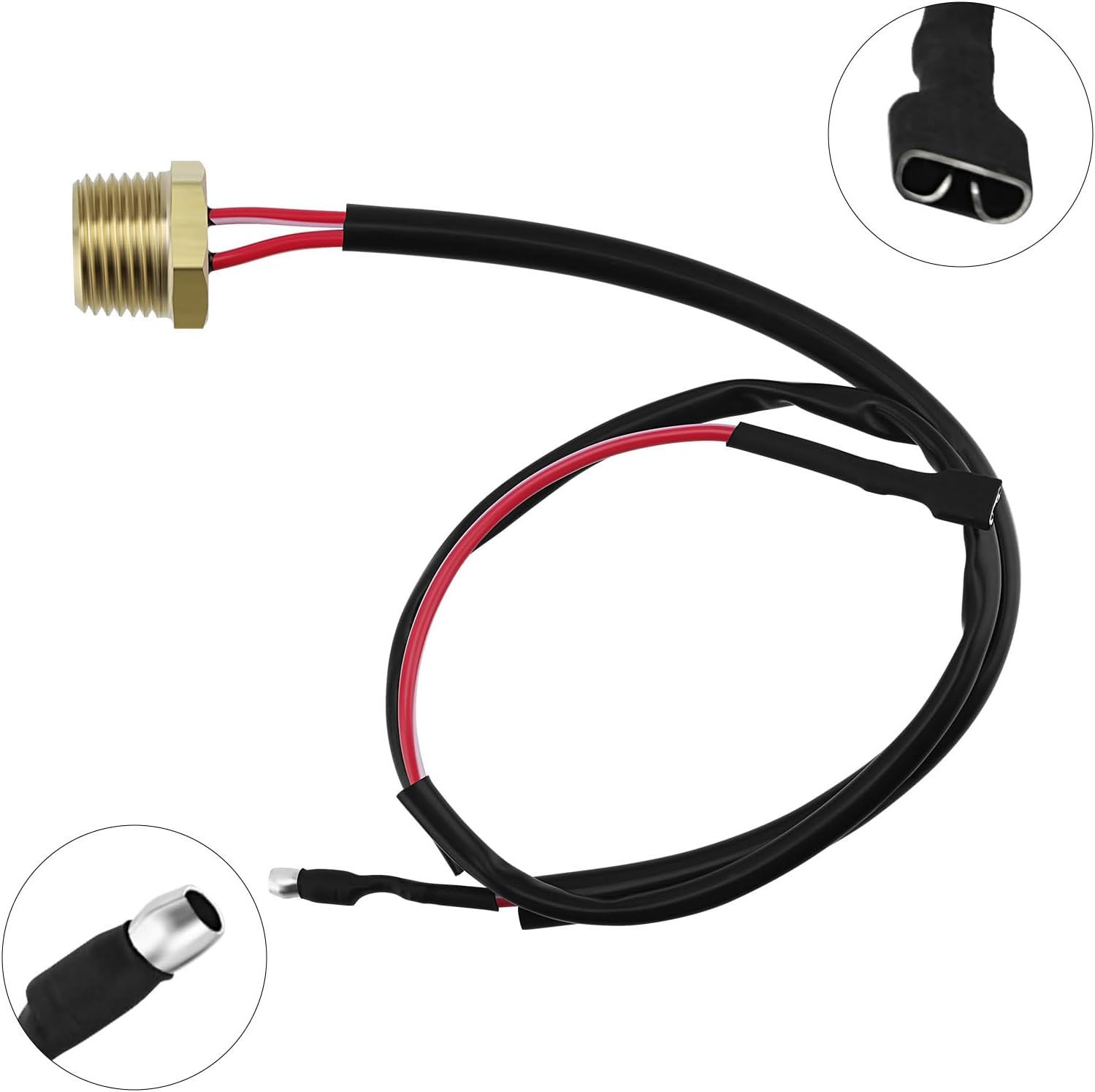 JAVIK Thermo Switch Sensor Fit for Polaris Trail Boss Big Boss Sportsman Norwegian 350L 400L 2x4 4x4 6x6 1991-1995,OEM#4110099