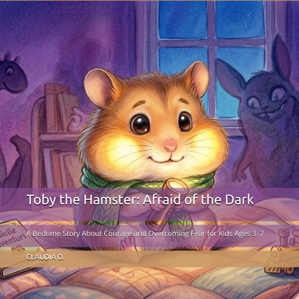 Toby the Hamster: Afraid of the Dark: A Bedtime Story About Courage and Overcoming Fear for Kids Ages 3–7