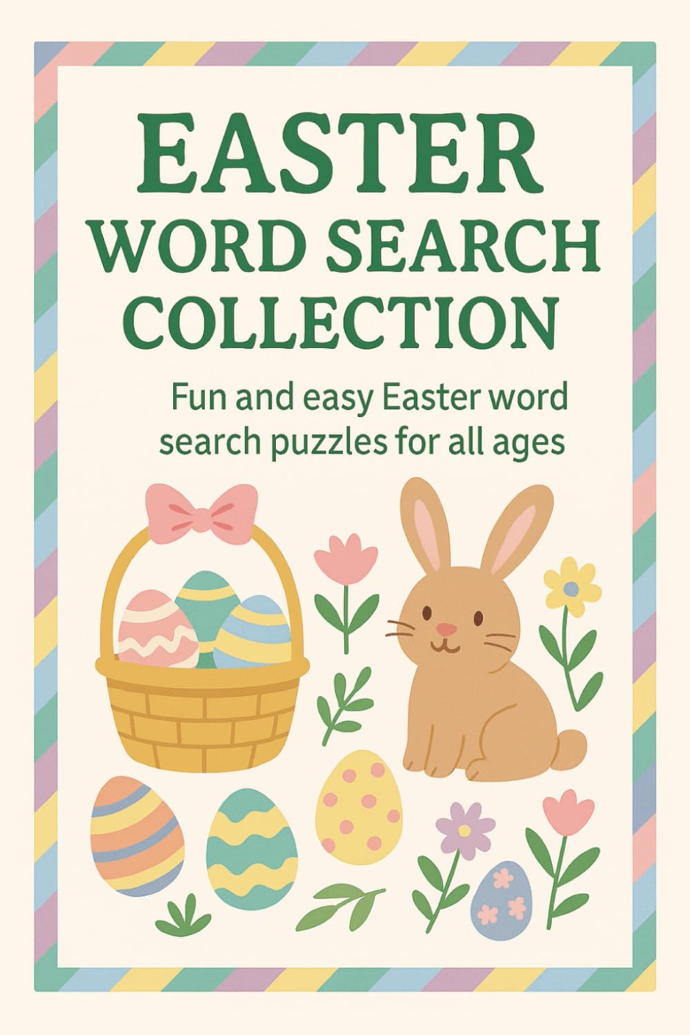 Easter Word Search Collection: Fun and easy Easter word search puzzles for all ages