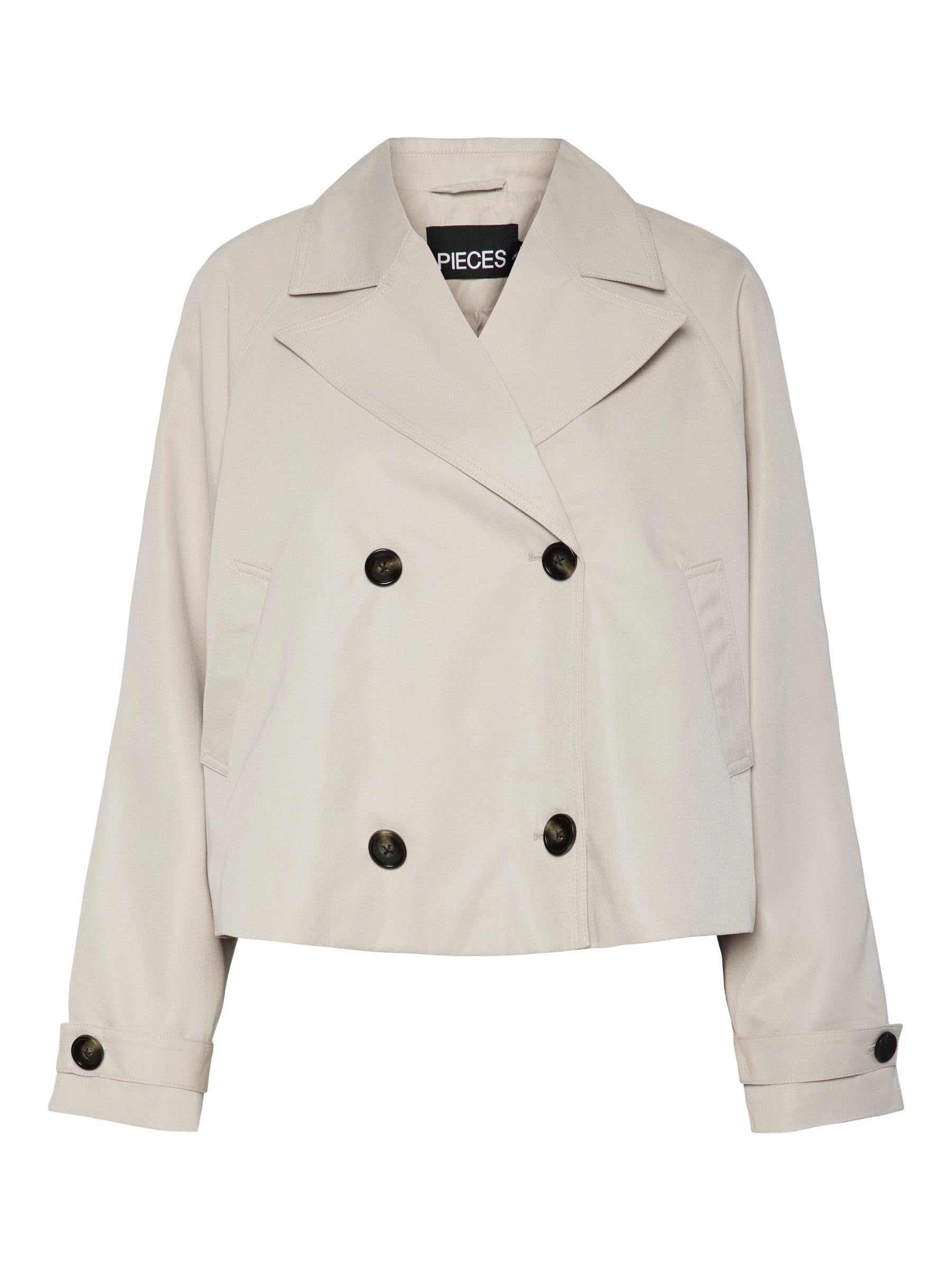 PIECES Trenchcoat PCSCARLETT Short