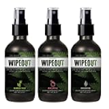 Chronic Wipeout Smoke Smell Eliminator for Home, Cars, Clothes, & More | Smoke Odor Eliminating Spray for All Kinds of Strong Smoke | Gifts for Smokers - Apple, Bamboo Teak, & Unscented 3 Pack - 4 oz