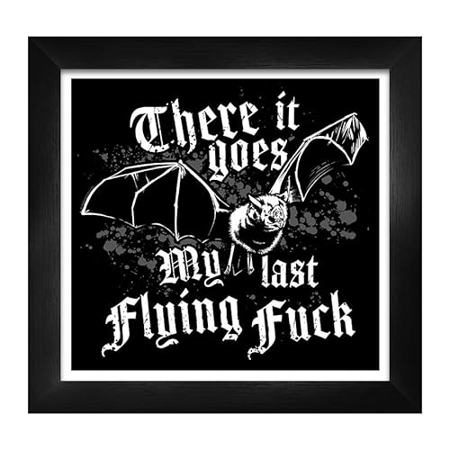 Grindstore My Last Flying Fuck Framed Print