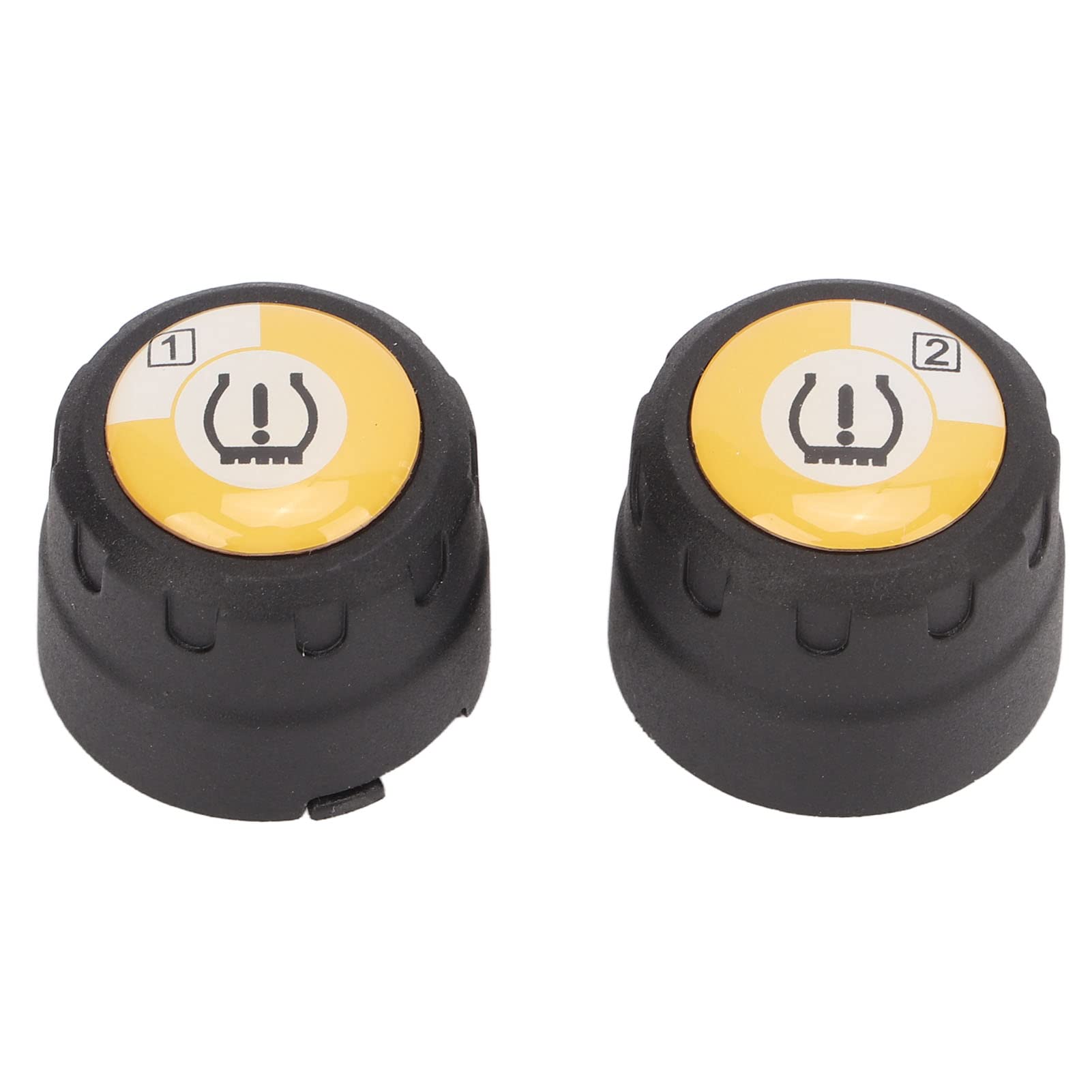 Fabater Bluetooth Motorrad TPMS Externes Reifendrucküberwachungssystem 2 Sensoren, Echtzeit-Drucktemperaturalarm für Fahrrad, Staubdichter Wasserdichter Luftleckalarm IP67 IOS
