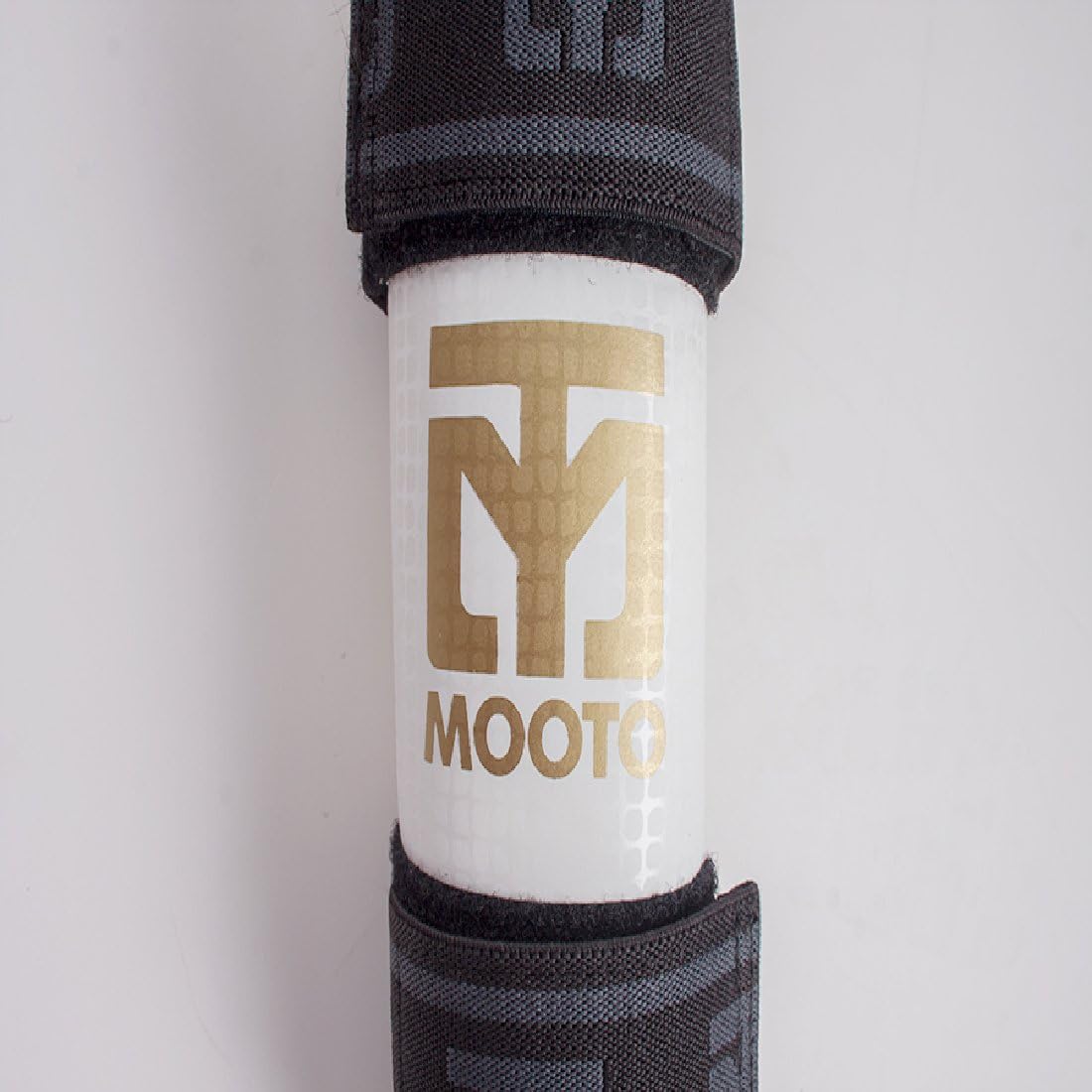 MOOTO EXTERA Arm & Elbow Protector(PU) White Black WTF Approved XS to XL (3.M(4.98-5.58ft or 152-170cm), White)