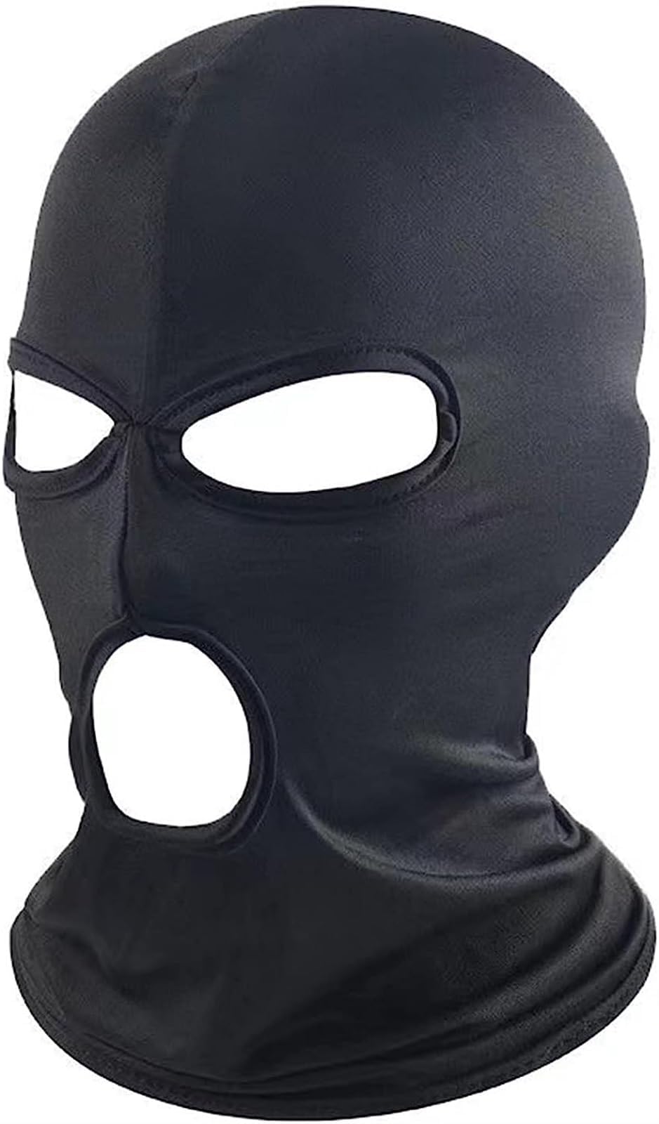 THE WHITE SHOPTHE WHITE SHOP 3 Hole Full Face Mask, Women Men Thin Balaclava Face Mask for Motorcycle Bike Hunting Cycling Cap Ski