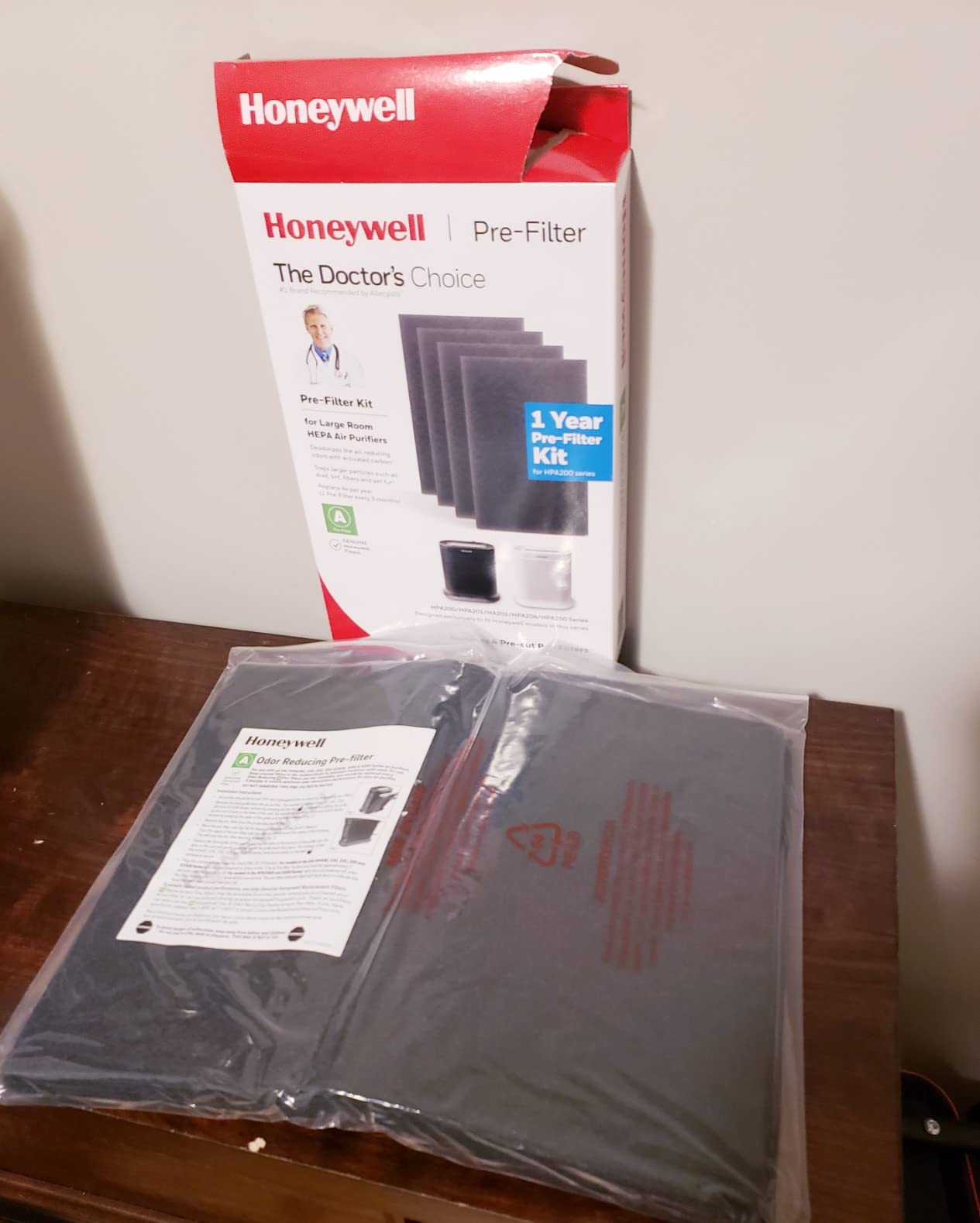 3/mo Finance Honeywell HRFA200 Air Purifier Pre Kit Filter, 4Pack