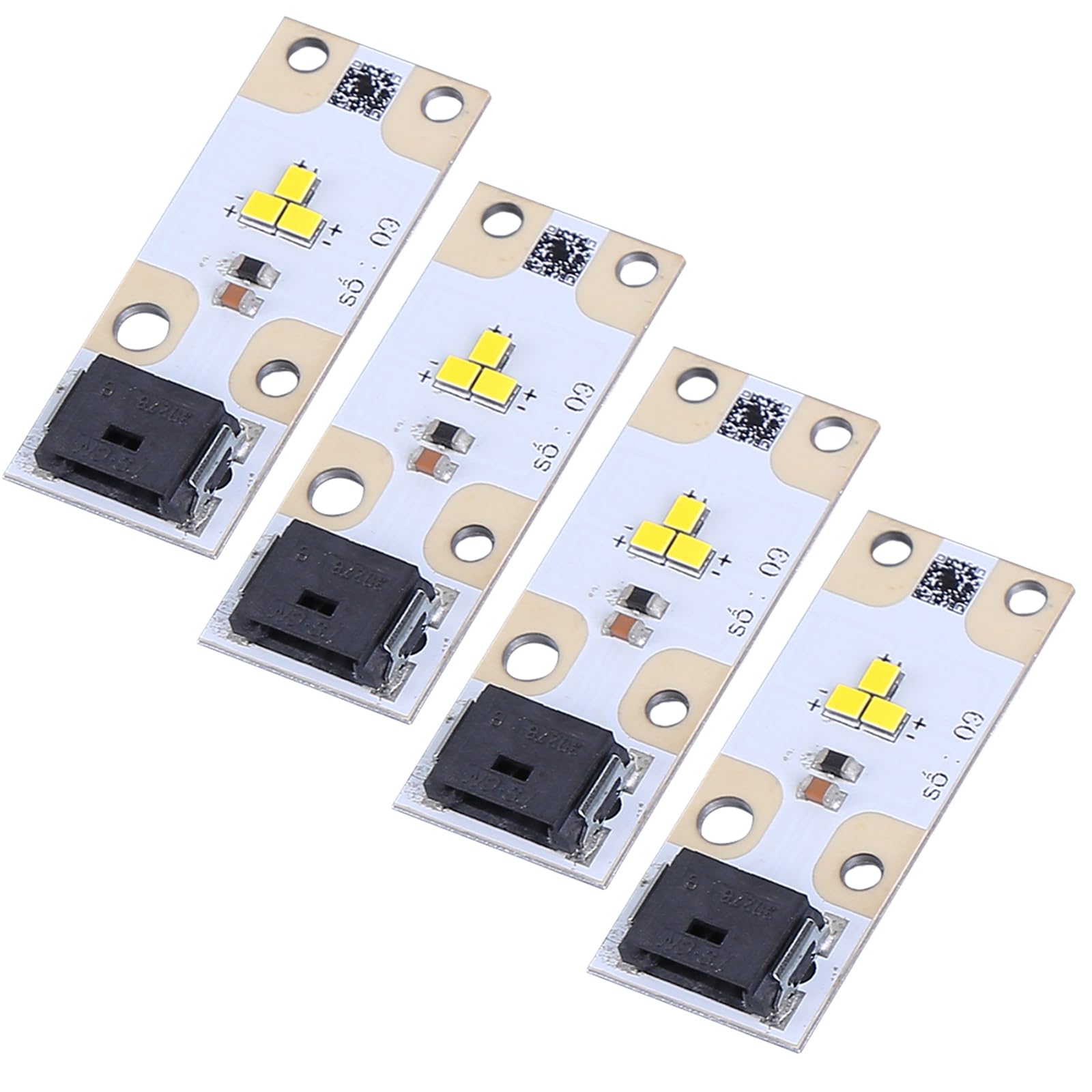 Dfuorty 4Pc Xenon Headlights CSL Yellow DRL Boards Compatible for BMW F80 M3 F82 M4 F32 F33 2014-2017 Angel Eye Light LED Panel Replaces 63117263051 LED Headlight DRL Turn Signal Right Chips