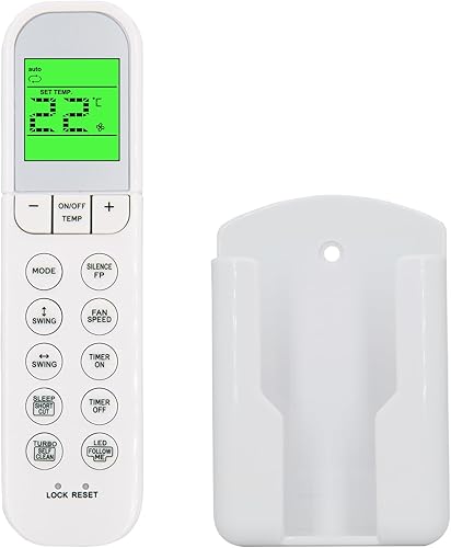 Replacement Remote Control for Midea ComfortStar FrigidaireAC Cooper&Hunter AC Air Conditioner RG36BBGE RG36FBGEF RG36ABGEF-AR3 RG36BBGCE