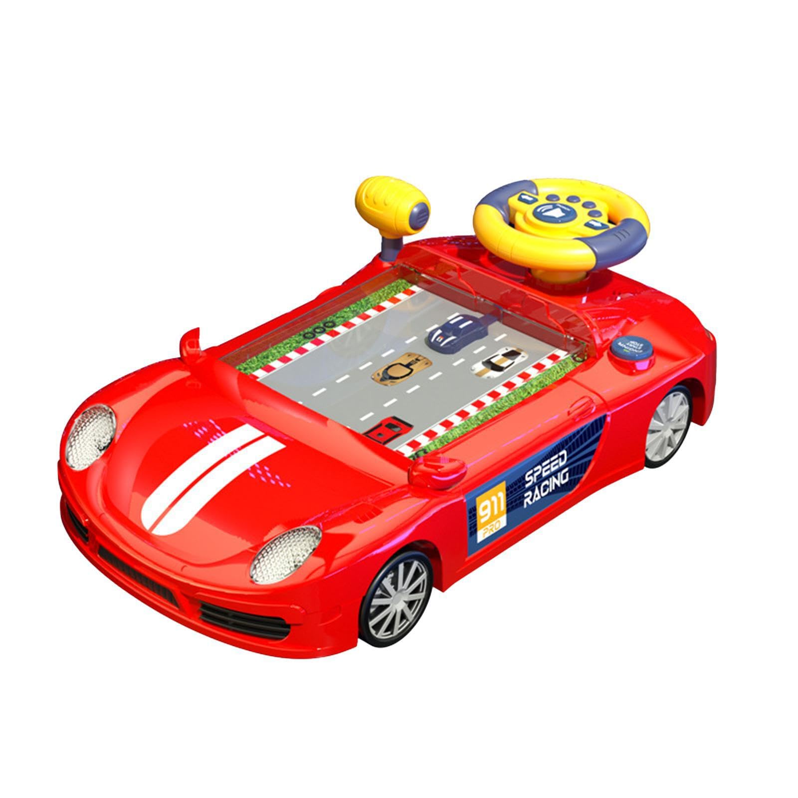 Volante interattivo per Giochi di Guida, migliora Le abilità, Giocattolo Musicale, Regalo educativo per Bambini dai 3 ai 6, Regalo di Compleanno
