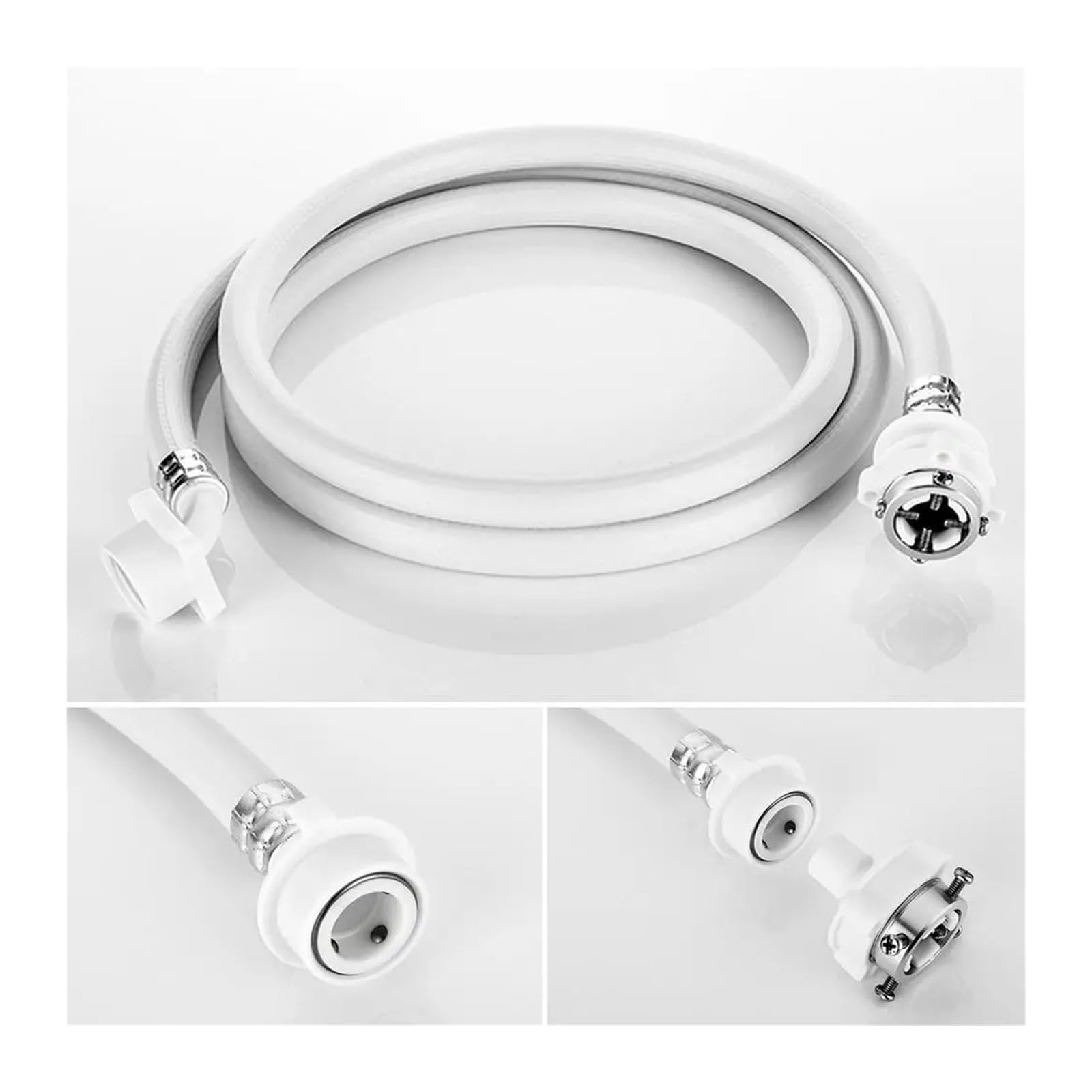 Tuyau d'extension d'entrée d'eau universel Flexible, 1.5/3/5M, for Machine à laver automatique, robinet, accessoires de salle de bains
