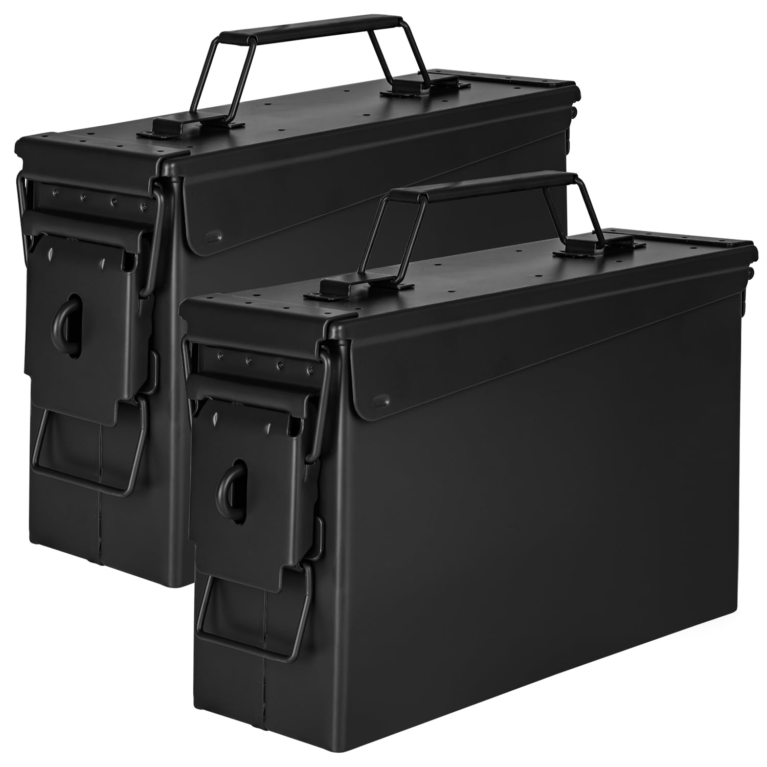 Trucky Boîte à munitions en métal avec couvercle, armée