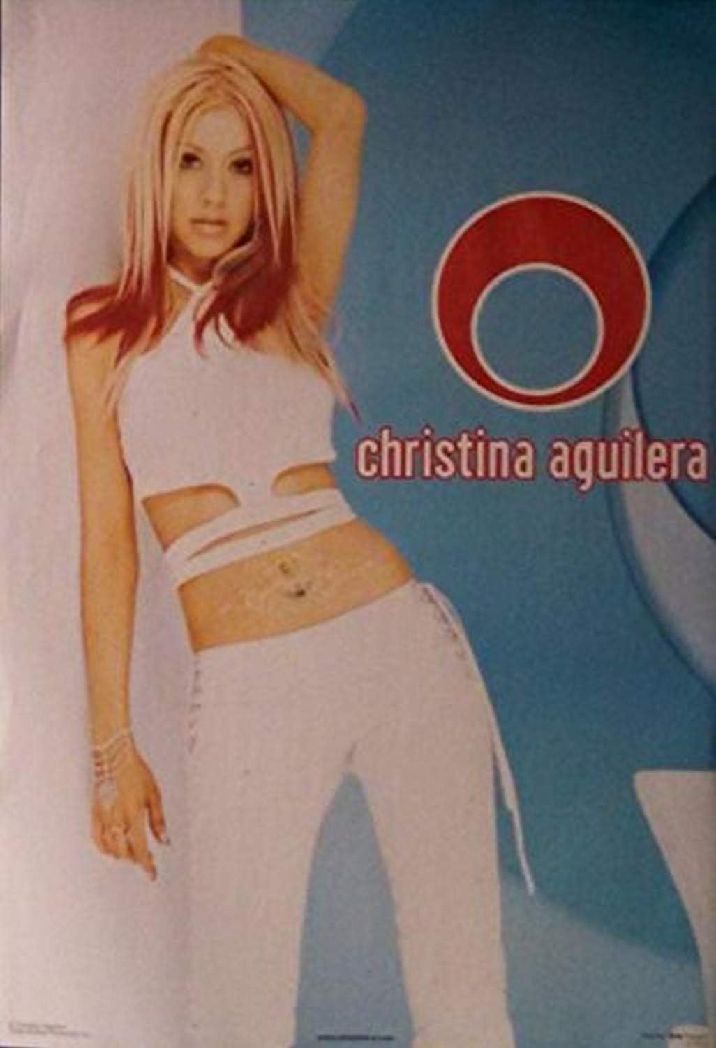 Officially Licensed Christina Aguilera Vintage Music Art Poster - 39 x 27 Inch - Decorative Print - Poster Paper - Ready to Frame