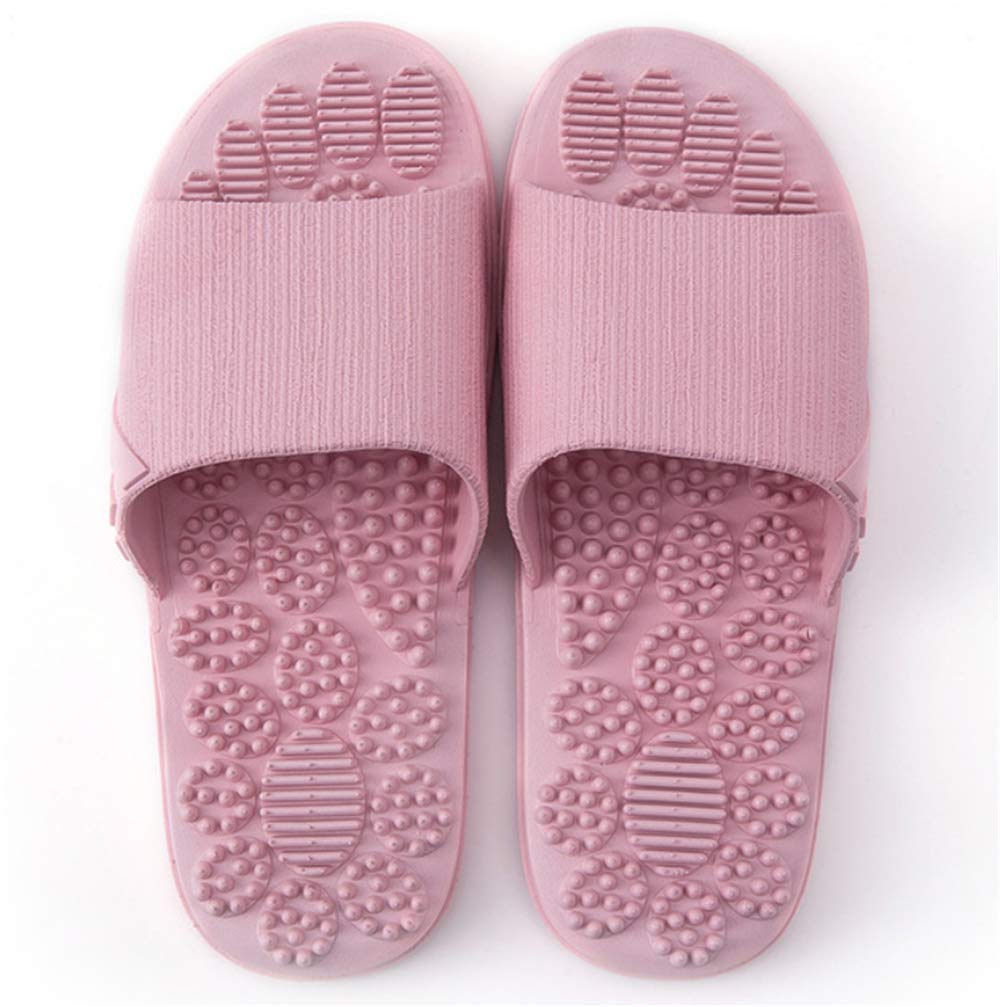 FOROO Couple Massage Slides Sandals Non-Slip Outdoor Indoor Athletic Bathroom Gym Shower Slippers 40-41