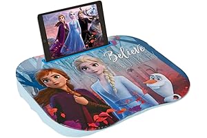 Frozen II Lap Desk with Tablet Holder and Frozen Notebook