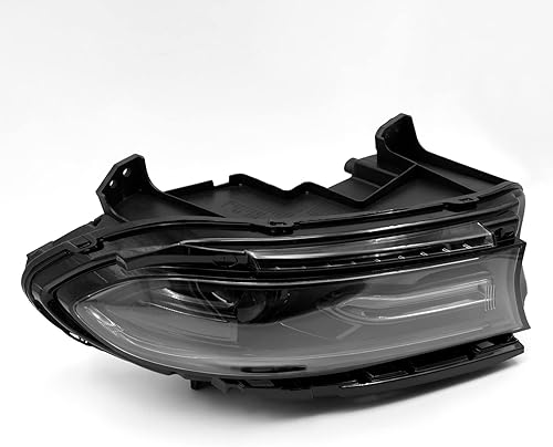 Miniatura 5 de FIONE - For Dodge Charger Headlights Assembly 2015 2016 2017 2018 Halogen Model Headlamp with LED DRL  Turn Signal Lights Passenger Right Side