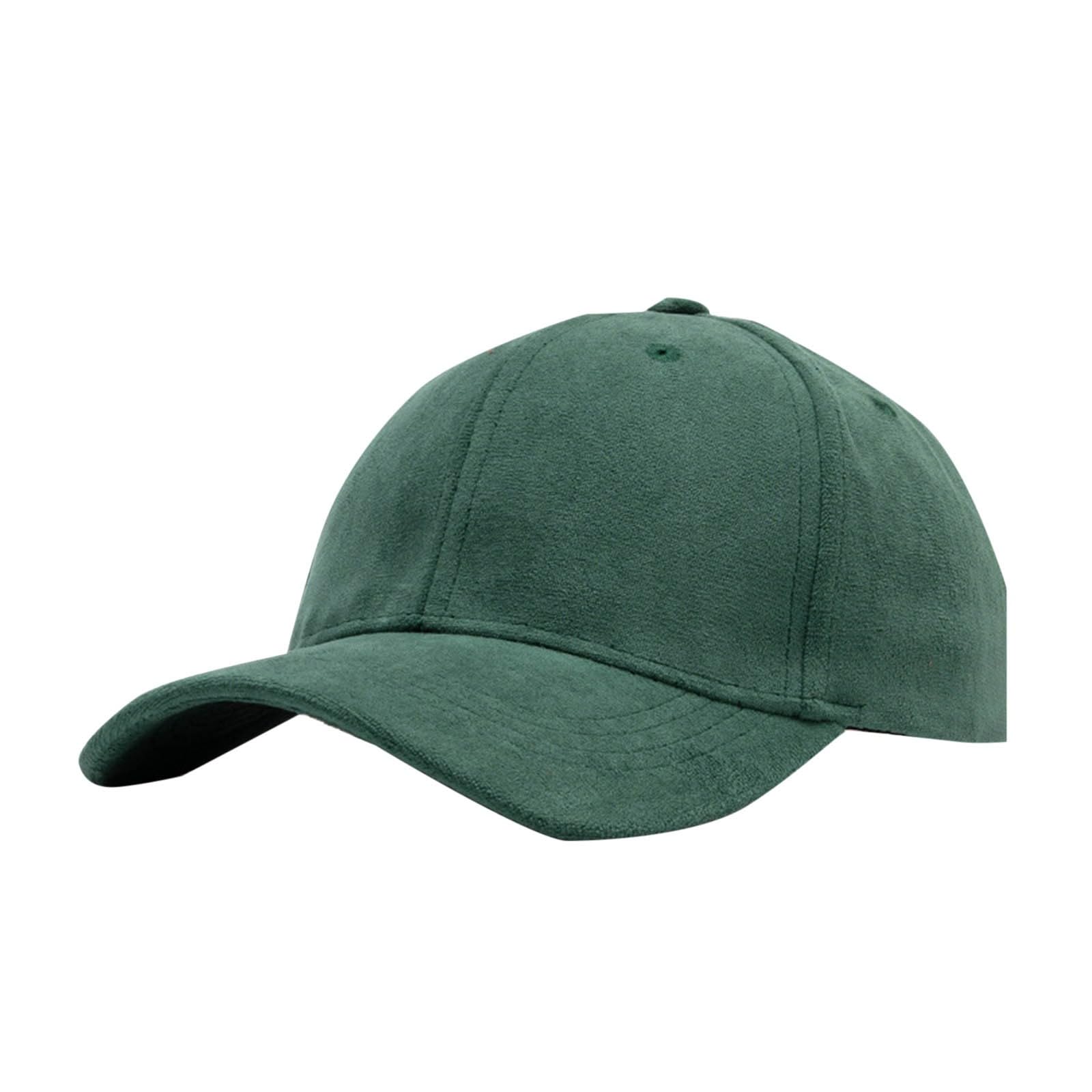 Women's Men's Suede Baseball Cap Faux Suede Leather Classic Hat Adjustable Plain Hats Casual Baseball Comfy Sun Caps — view 14