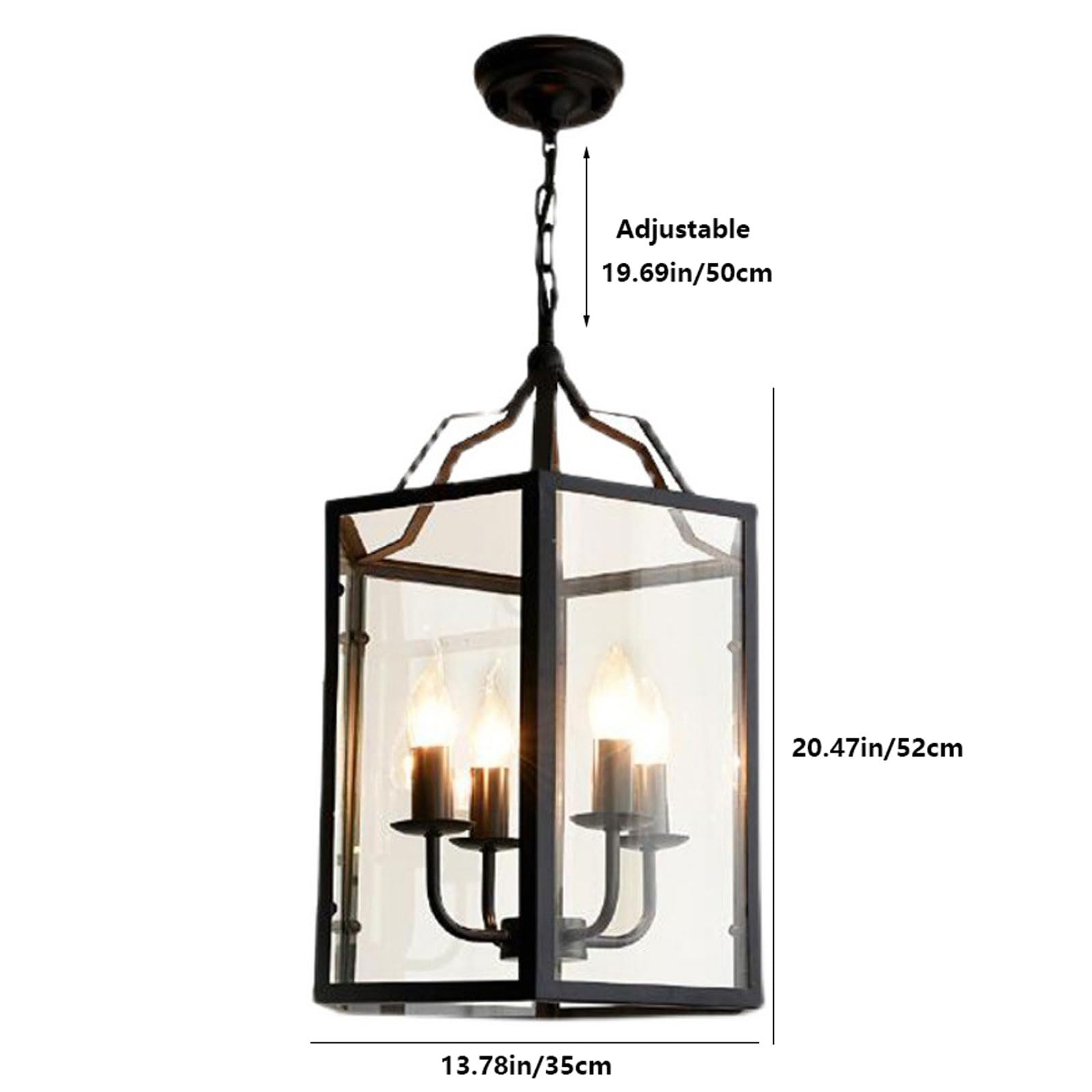 Lampada a sospensione industriale a 3 teste, gabbia in metallo nero opaco, stile rustico, lampadario geometrico a sospensione per isola cucina, sala da pranzo e aree reception.