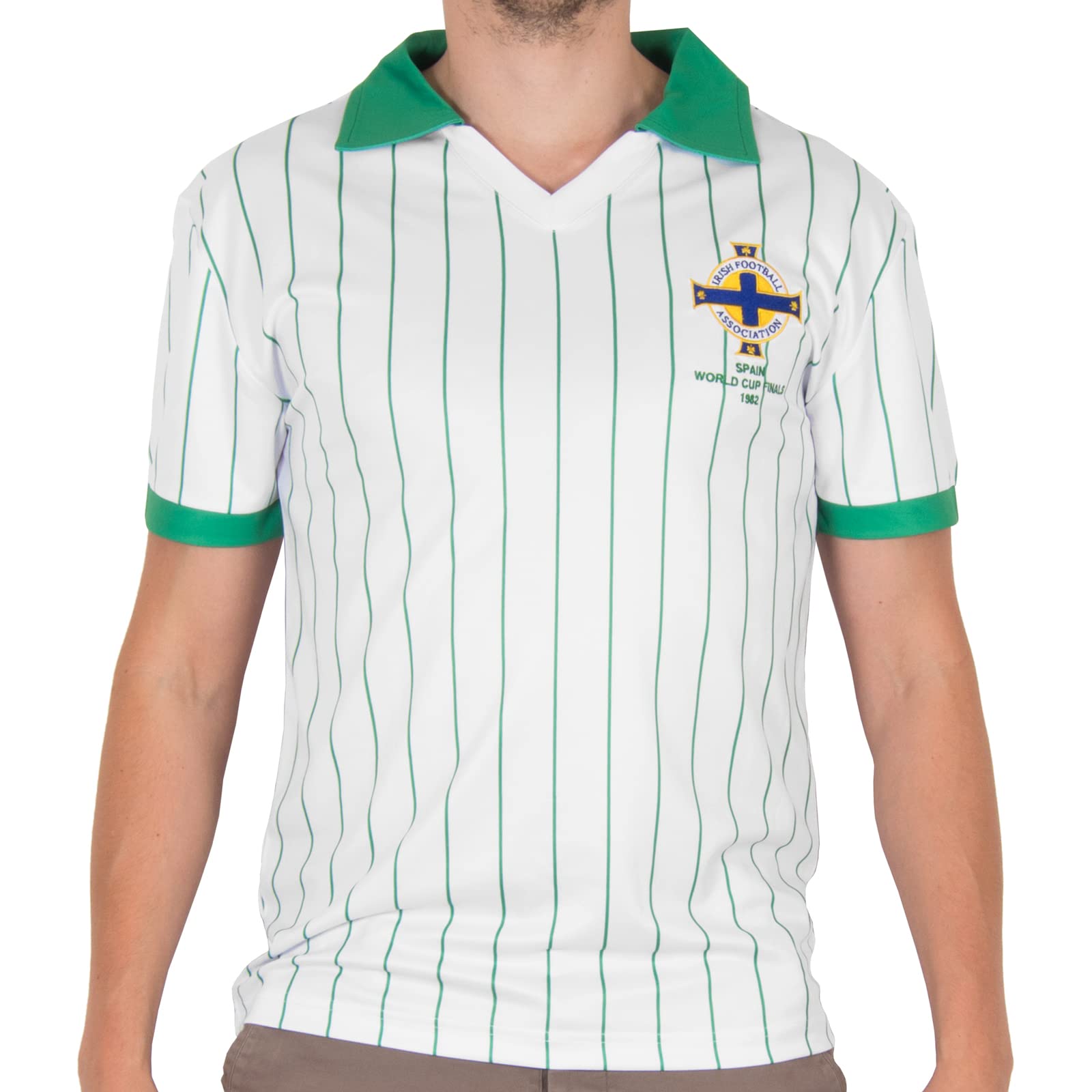 Northern Ireland Ensemble maillot pour homme 1982 Finales de la Coupe du monde de football