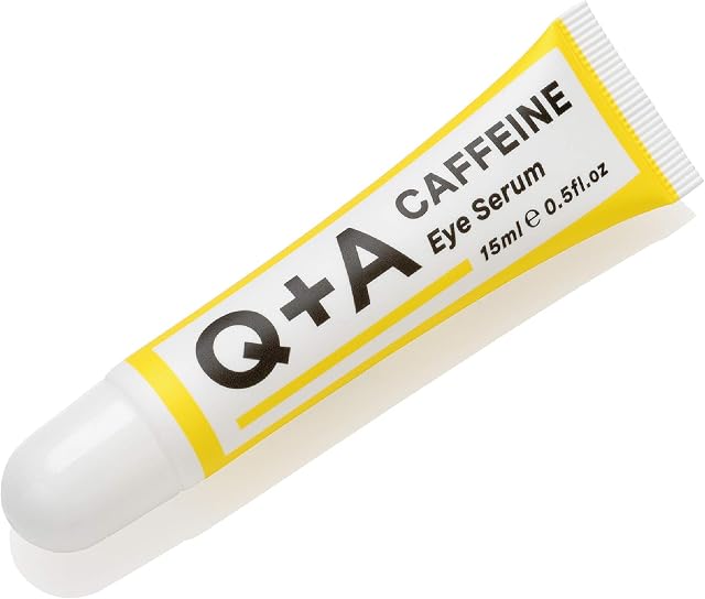 Q+A Caffeine Eye Serum. An eye serum to boost circulation and de-puff the under eye area. 15ml/0.5fl.oz