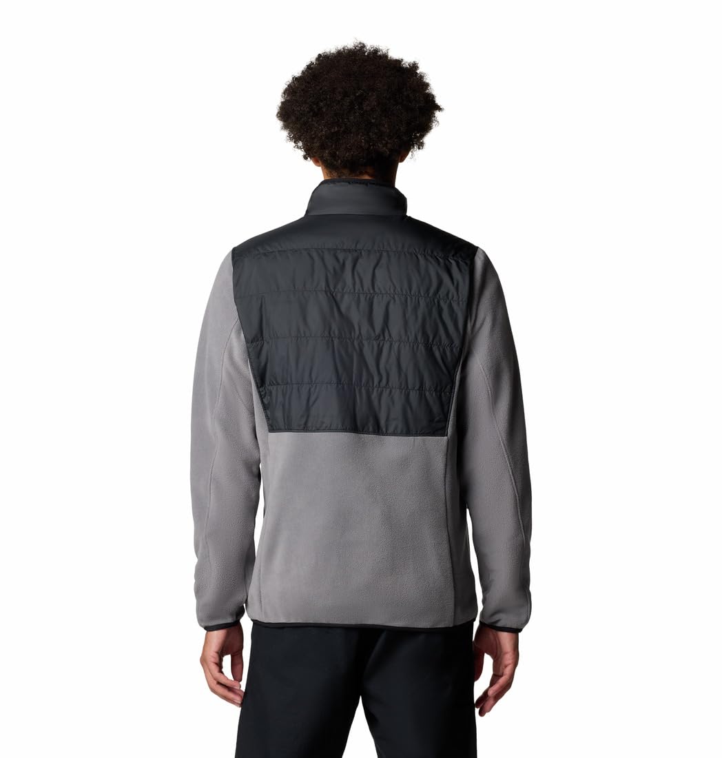 Columbia Basin Butte Chaqueta polar con cremallera para hombre