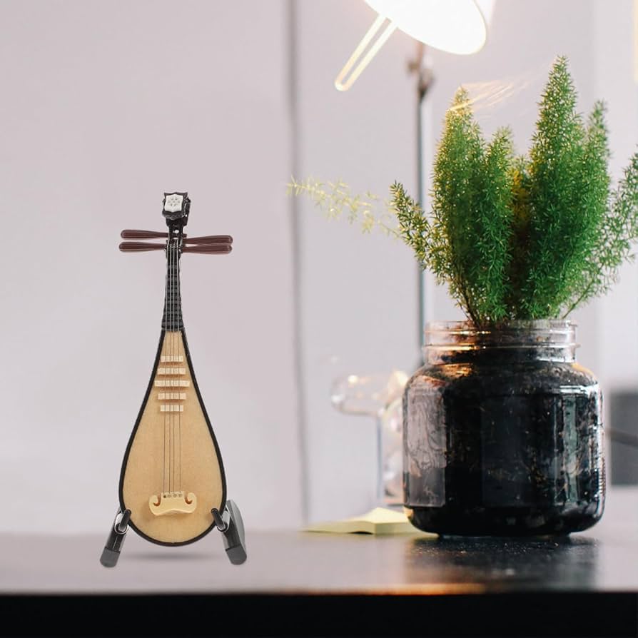 Amazon.co.jp: NOLITOY 琵琶モデル 模型 ミニチュア 音楽知育