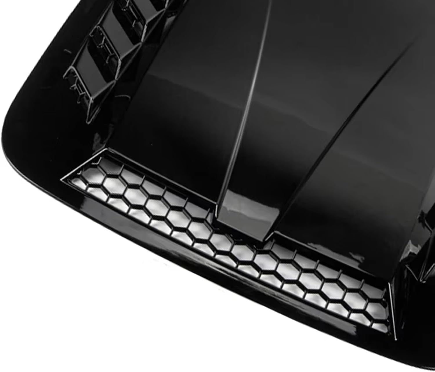 Bonnet Vent Cover Car Hood Decorative Stickers Universal Front Engine Air Flow Intake Scoop Vent Bonnet Cover Accessory