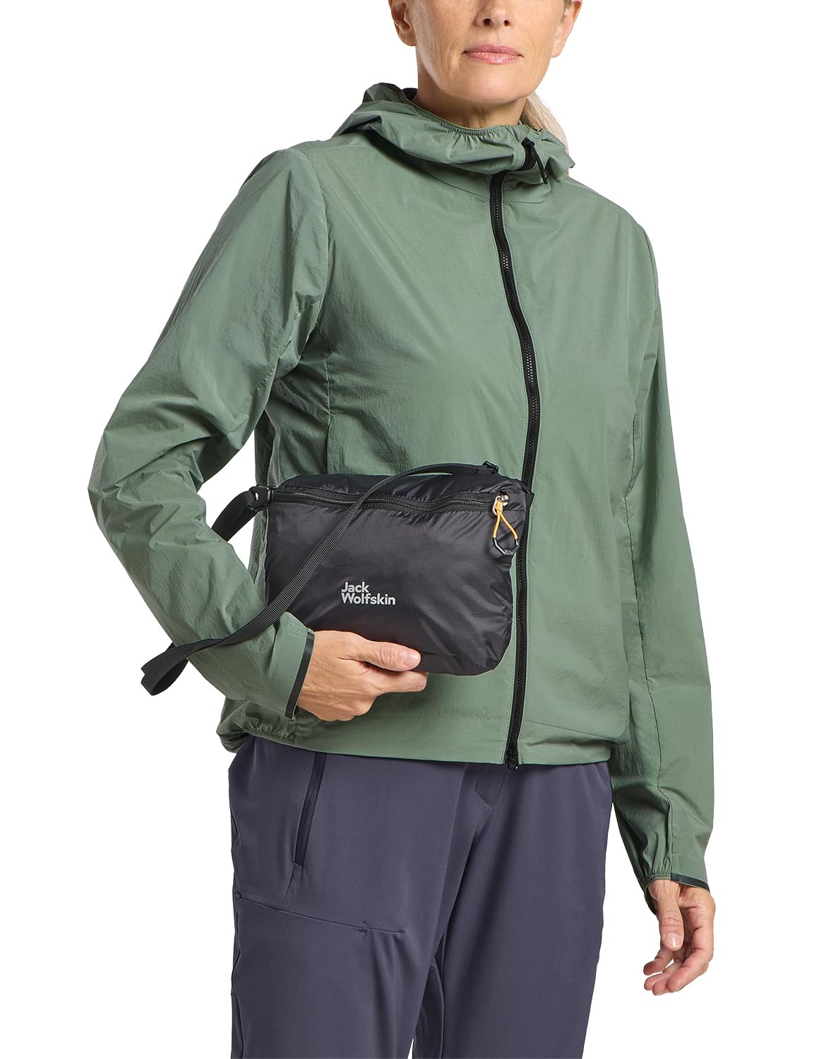 Jack Wolfskin Speedster 2 w 1 torba Flash czarna jeden rozmiar