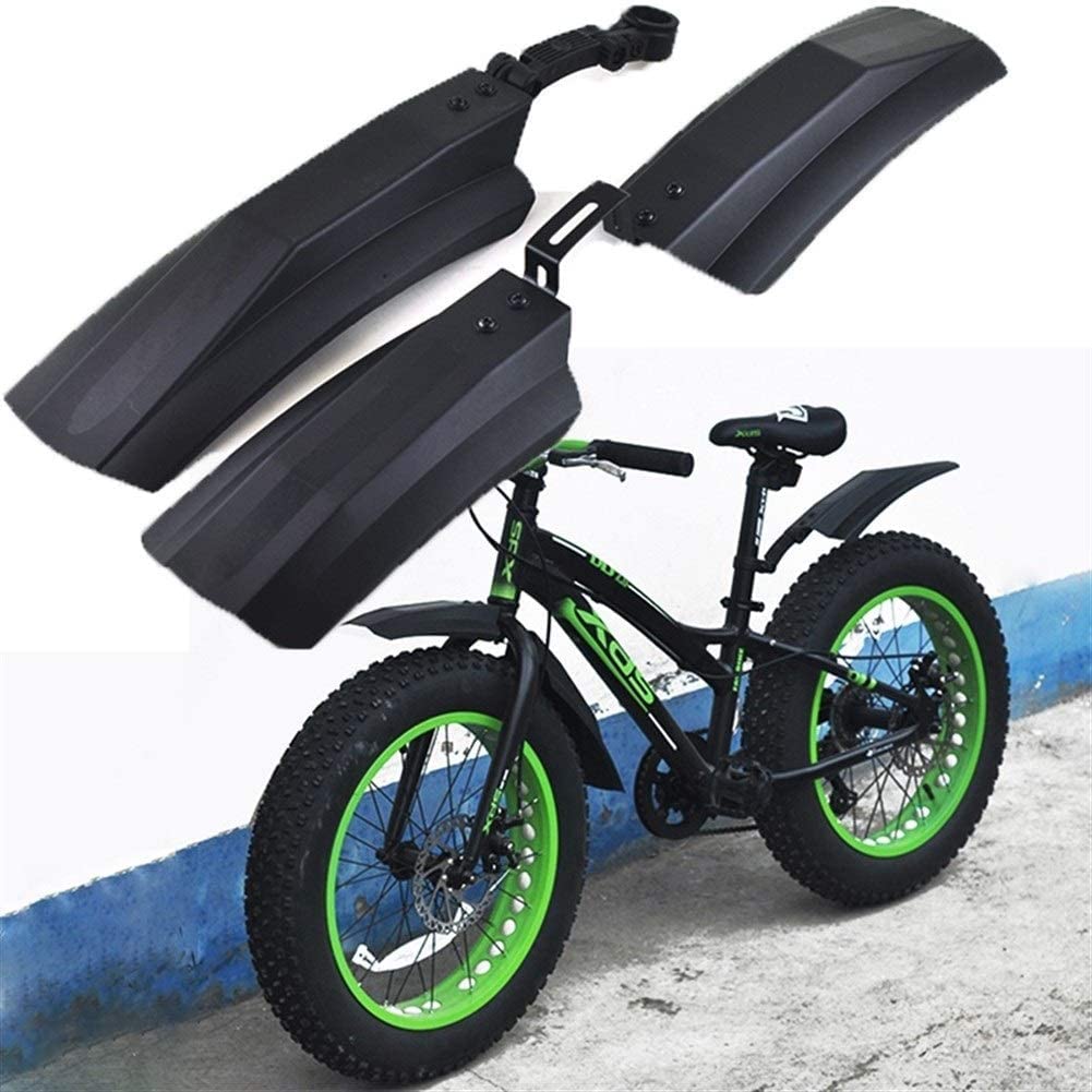 DYTWXG Fahrrad Schutzblech Schnee Fahrrad Kotflügel 20 Zoll 26 Zoll Fat Bike Kotflügel 2 Stück Vorne Hinten Kotflügel Für Fatbike MTB Bikes Radfahren Fahrrad Kotflügel