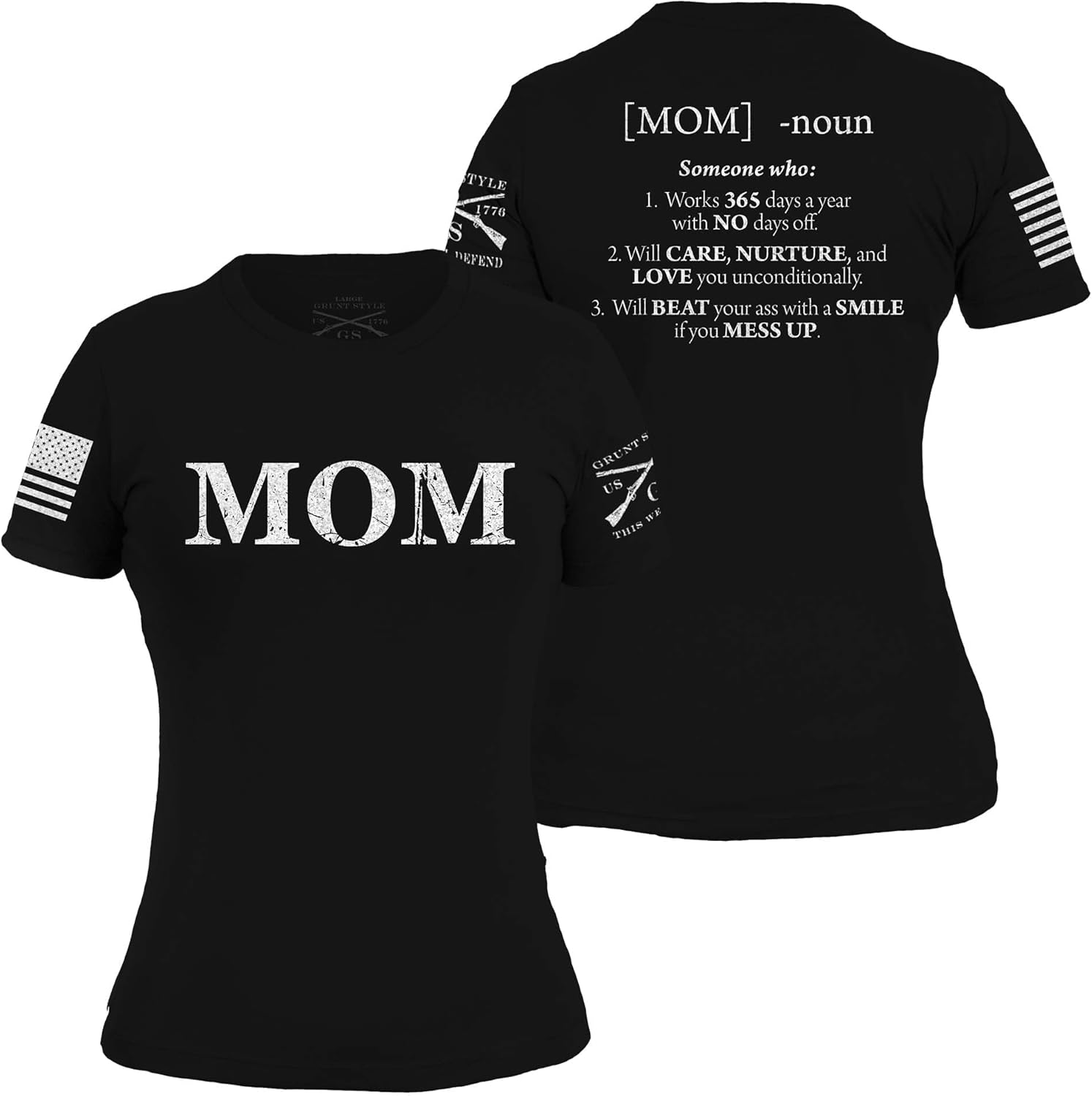 Grunt Style Mom Defined Women's T-Shirt Black