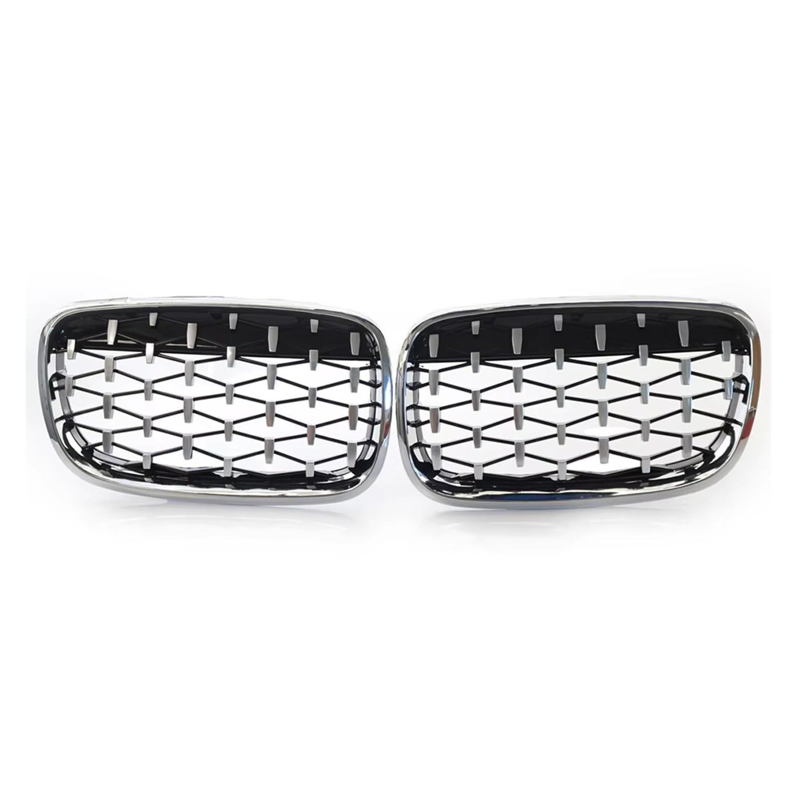 Parrilla frontal cromada para coche compatible con modelos X5 E70 desde 2007 hasta 2013 7