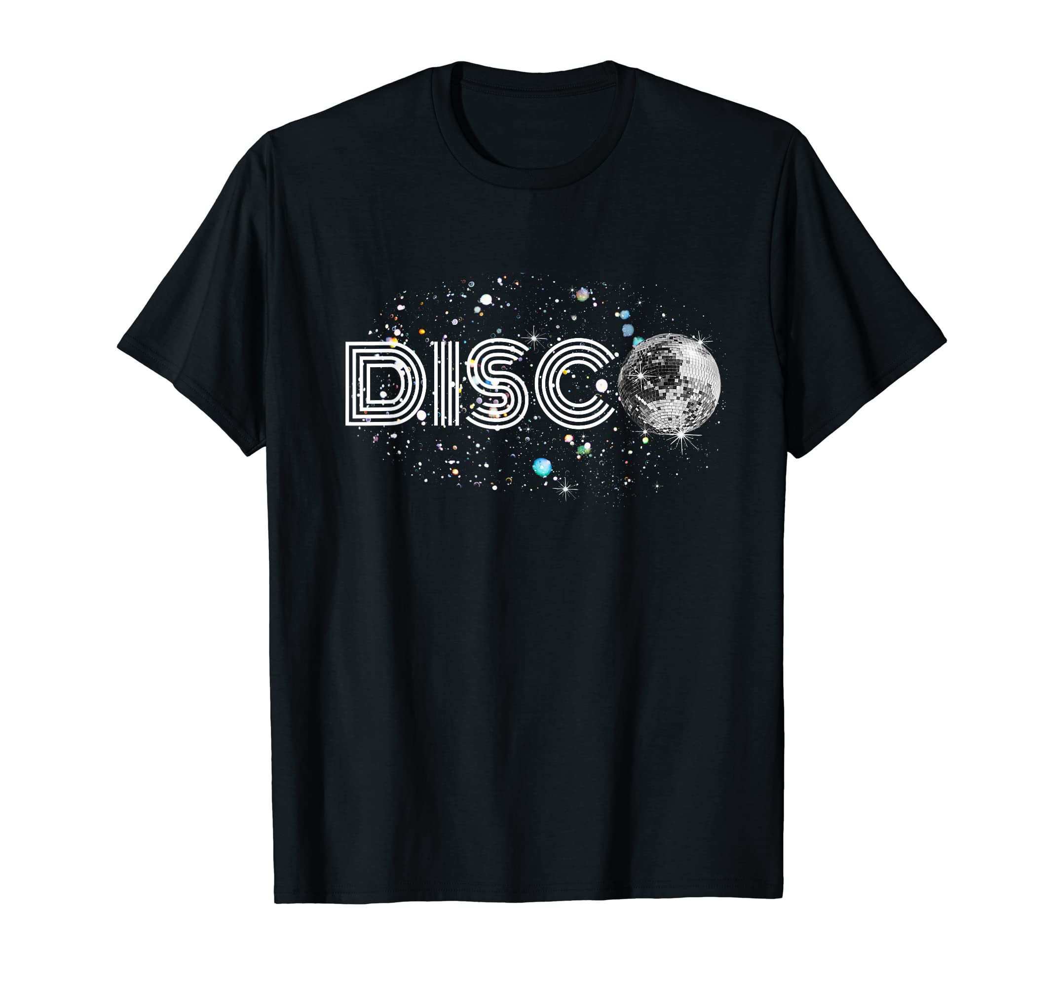 Pink Cowgirl DiscoBlack And White Disco Ball Club T-ShirtOEKO-TEX STANDARD 100