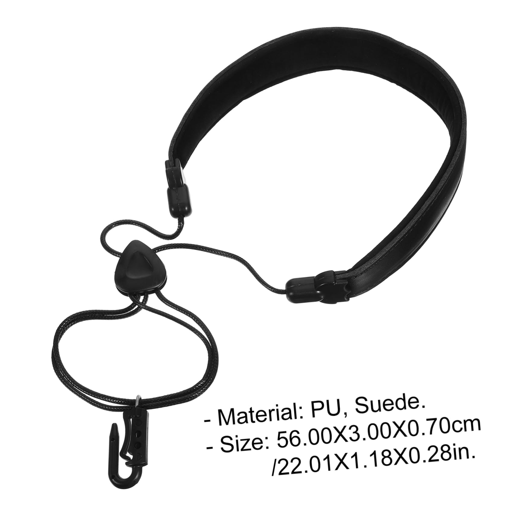 VANZACK 1Pc Comfortable Thickened Saxophone Strap Soft Neck Lanyard for Saxophone Durable Saxophone Fixing Strap Essential Instrument Accessories for Musicians