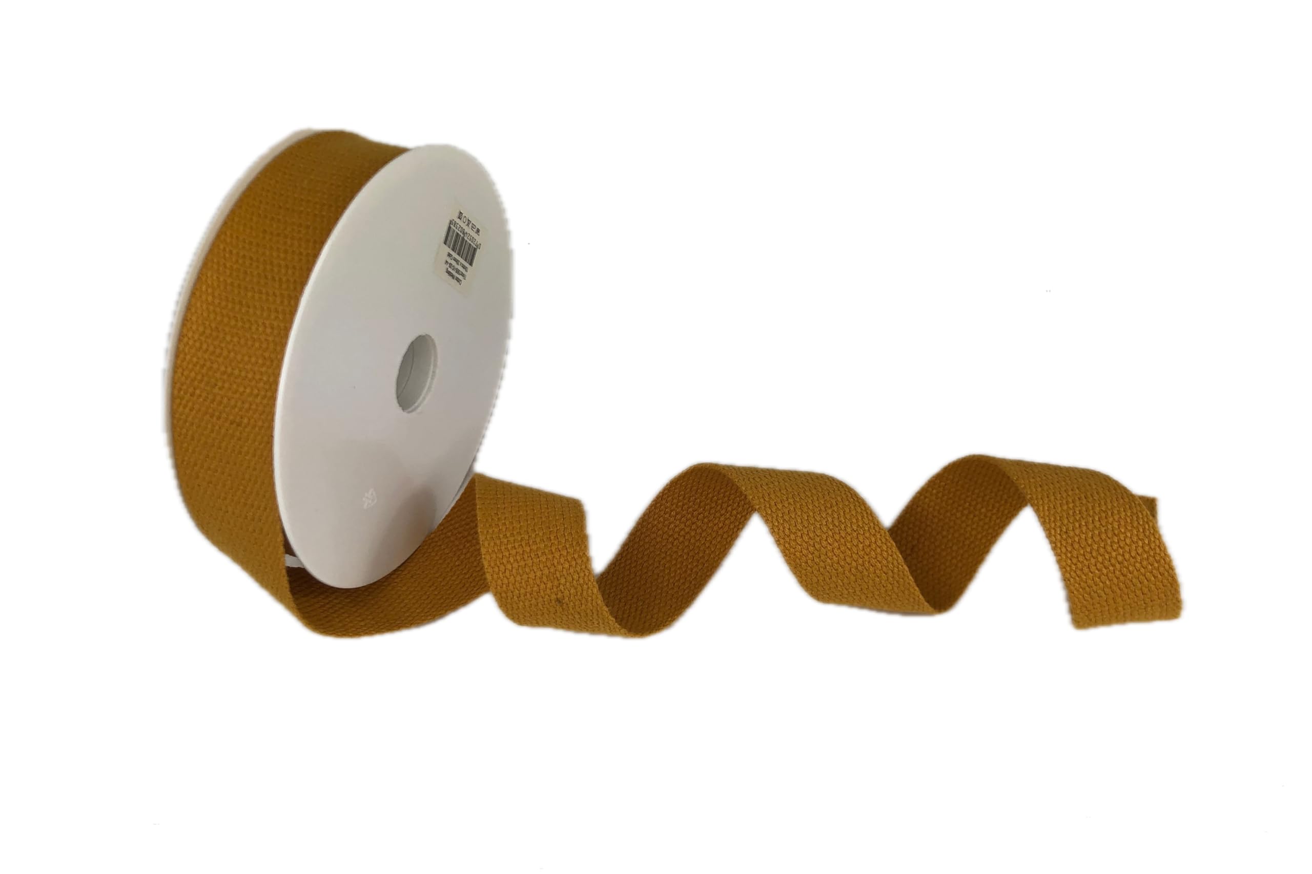 Trimz Cotton Webbing – Gold – 30mm x 5m