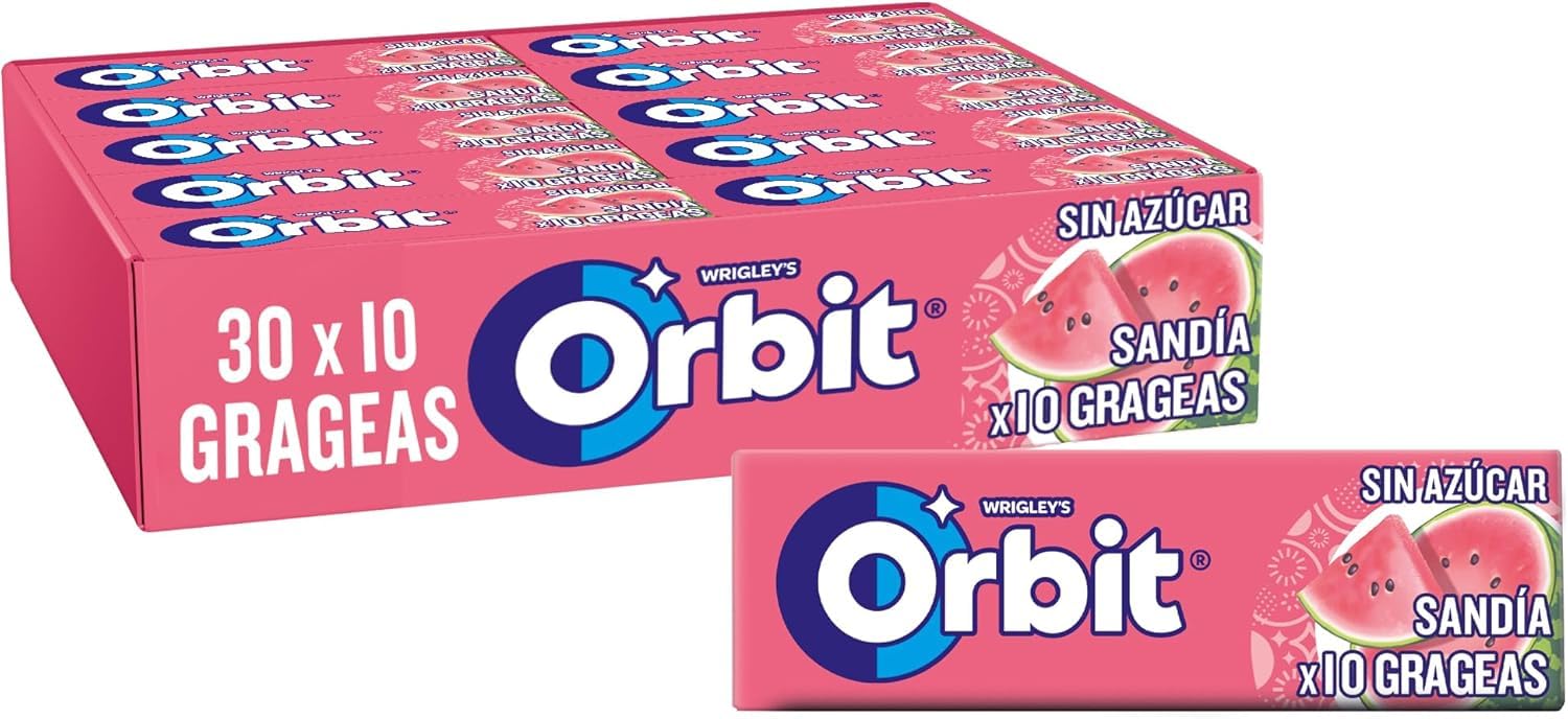 Orbit Sandia 30 x 14 gr 420 gramos 30 unidades