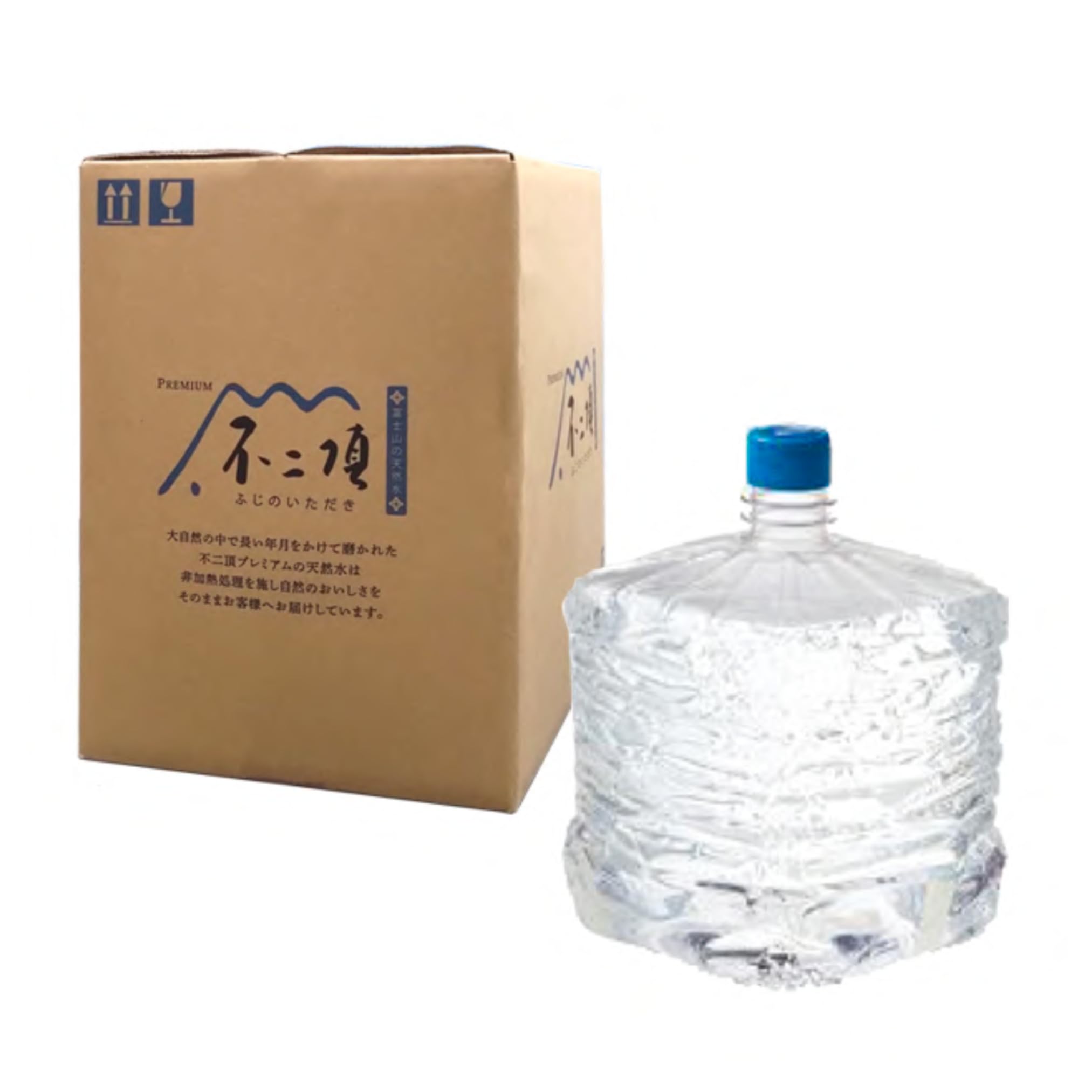 【数量限定】富士山のバナジウム天然水・ウォーターサーバー用水ボトル１２L Amazon.co.jp: 【不二頂プレミアム】12L×2本 富士山の天然水