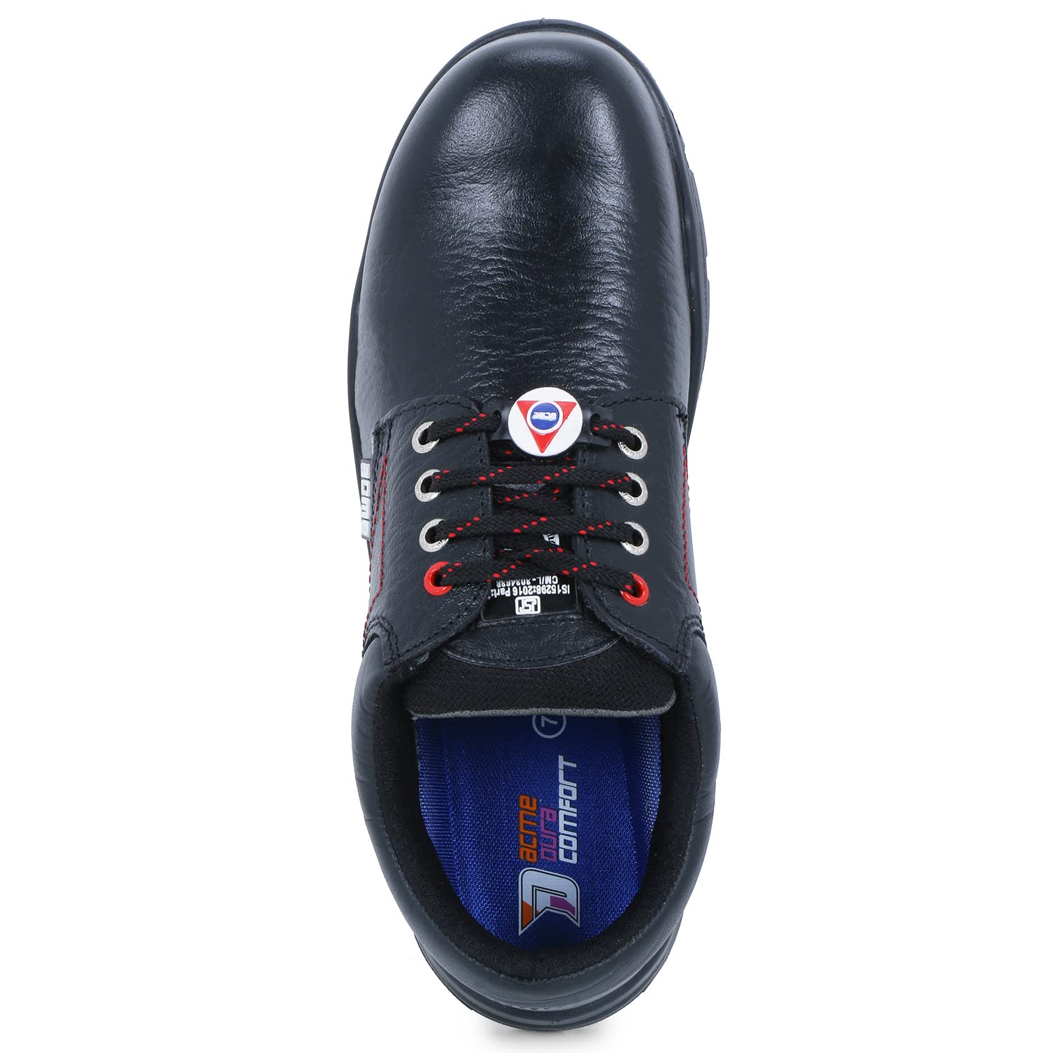 ACME Agile Low Ankle Leather Safety Shoes with Double Density Dip Pu Sole Size – 40 Black (B099RCQDSB) Amazon Price History, Amazon Price Tracker