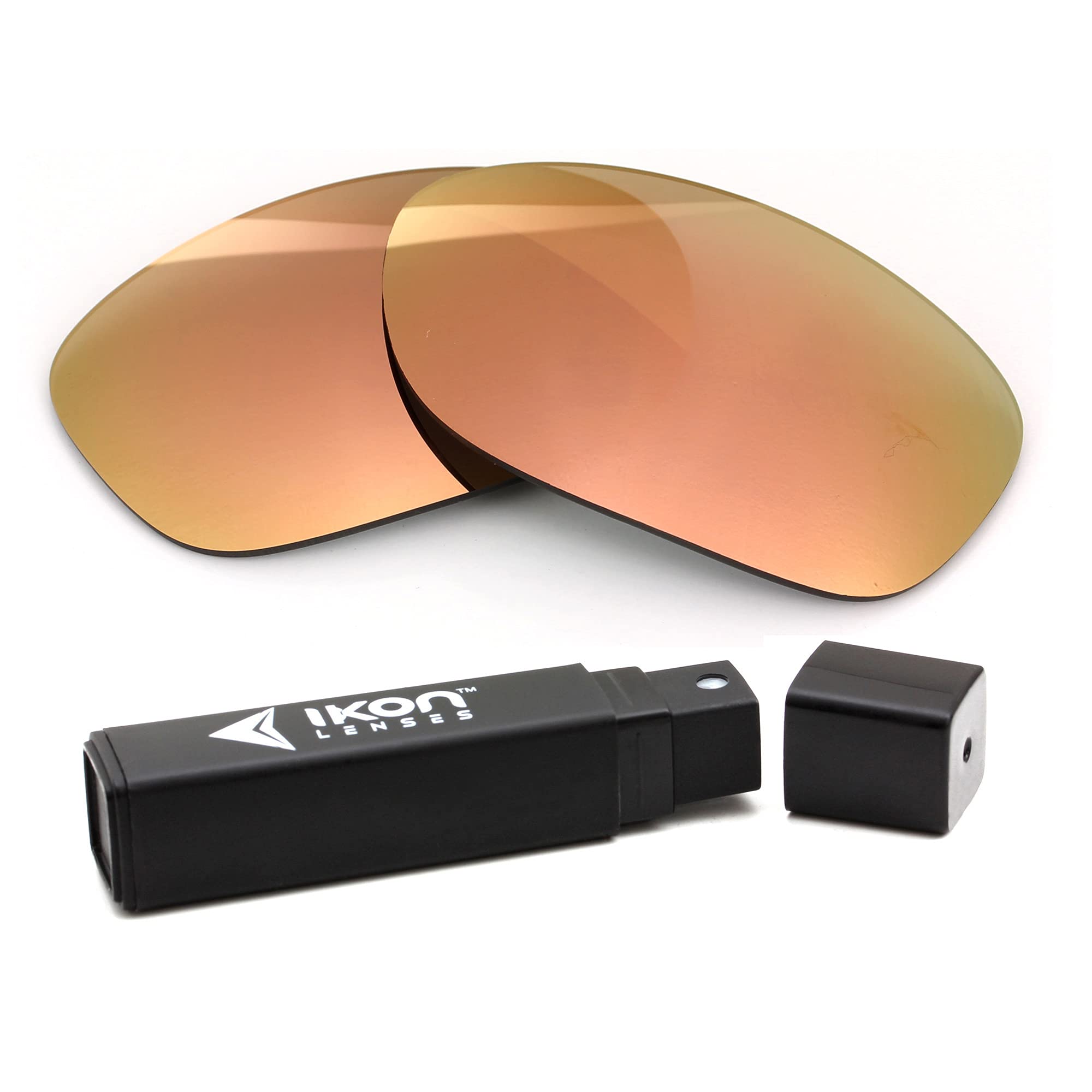 IKON LENSESPolarized Ikon Iridium Replacement Lenses for Oakley Hijinx Sunglasses - Rose Gold Mirror