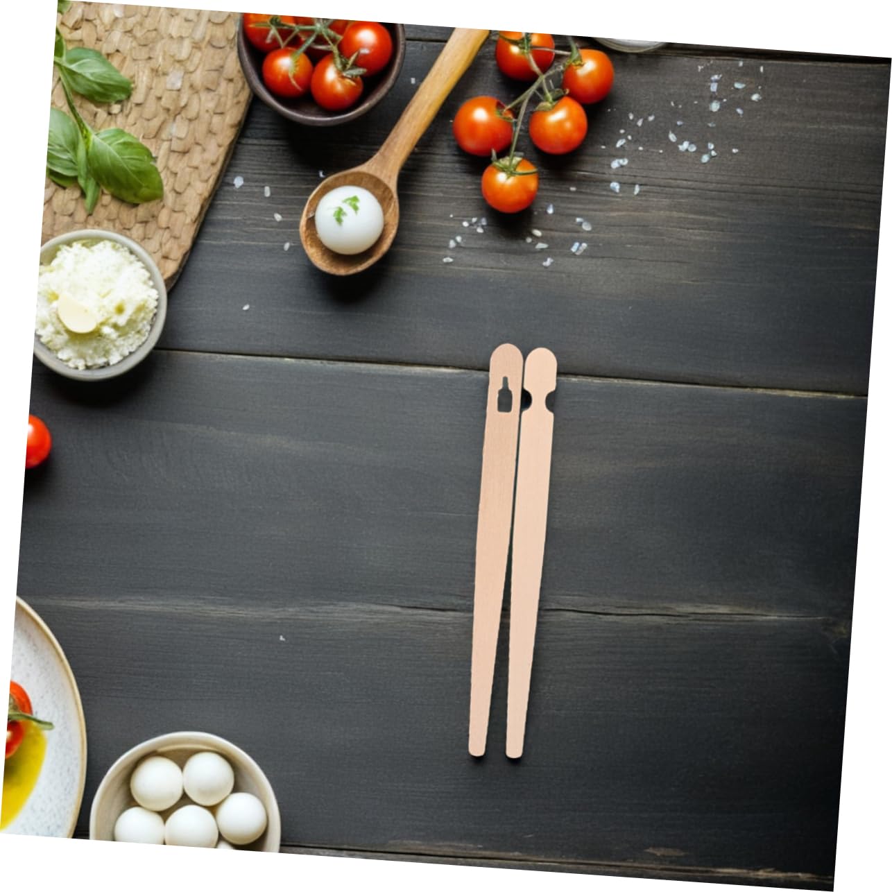 COLLBATH 200paires Pinces à Buffet Pinces à Pâtisserie Ustensiles De Cuisine Pour Adultes Et Garçon Fille Design Européen